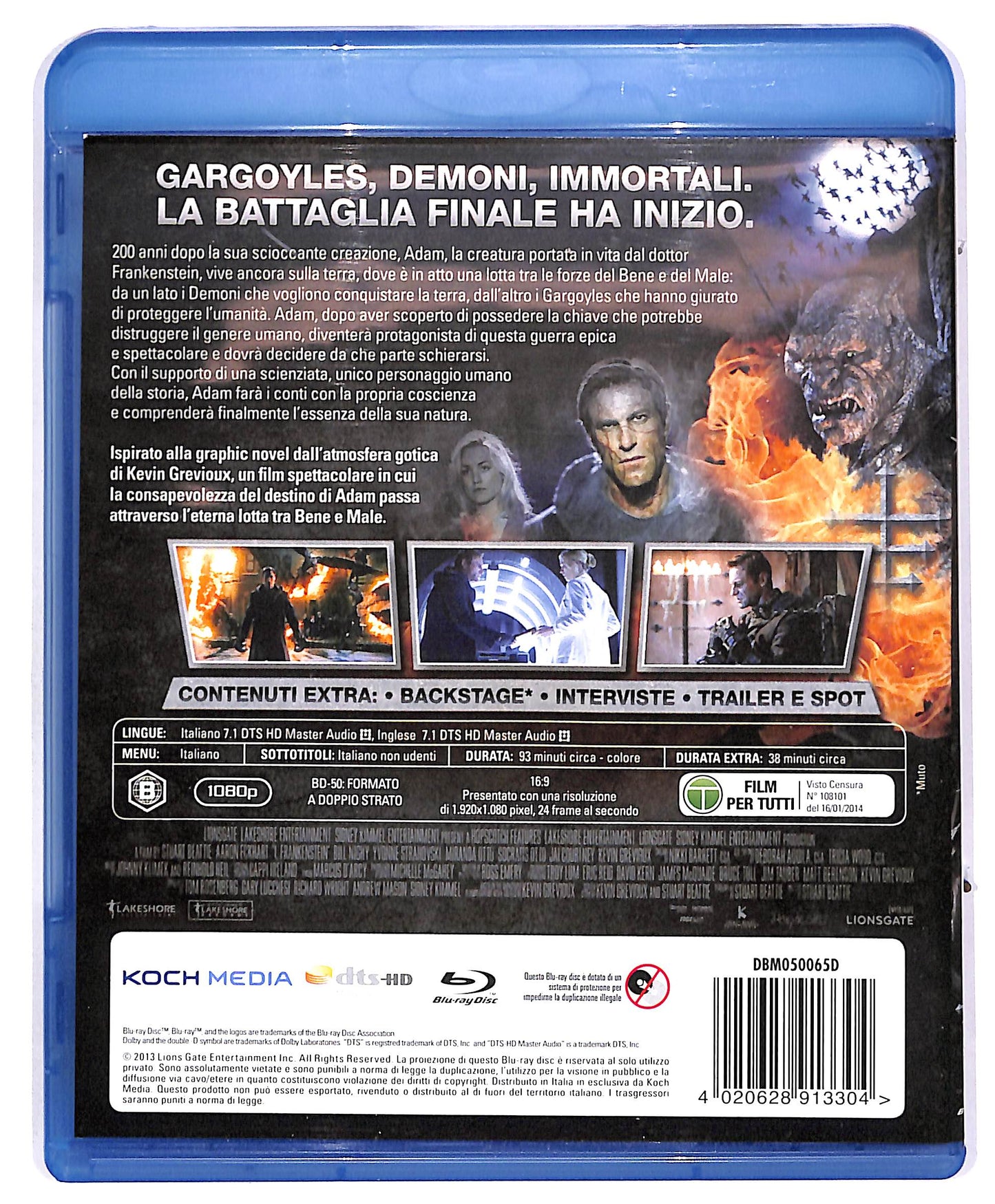 EBOND I frankestein BLURAY BLURAY DB672848
