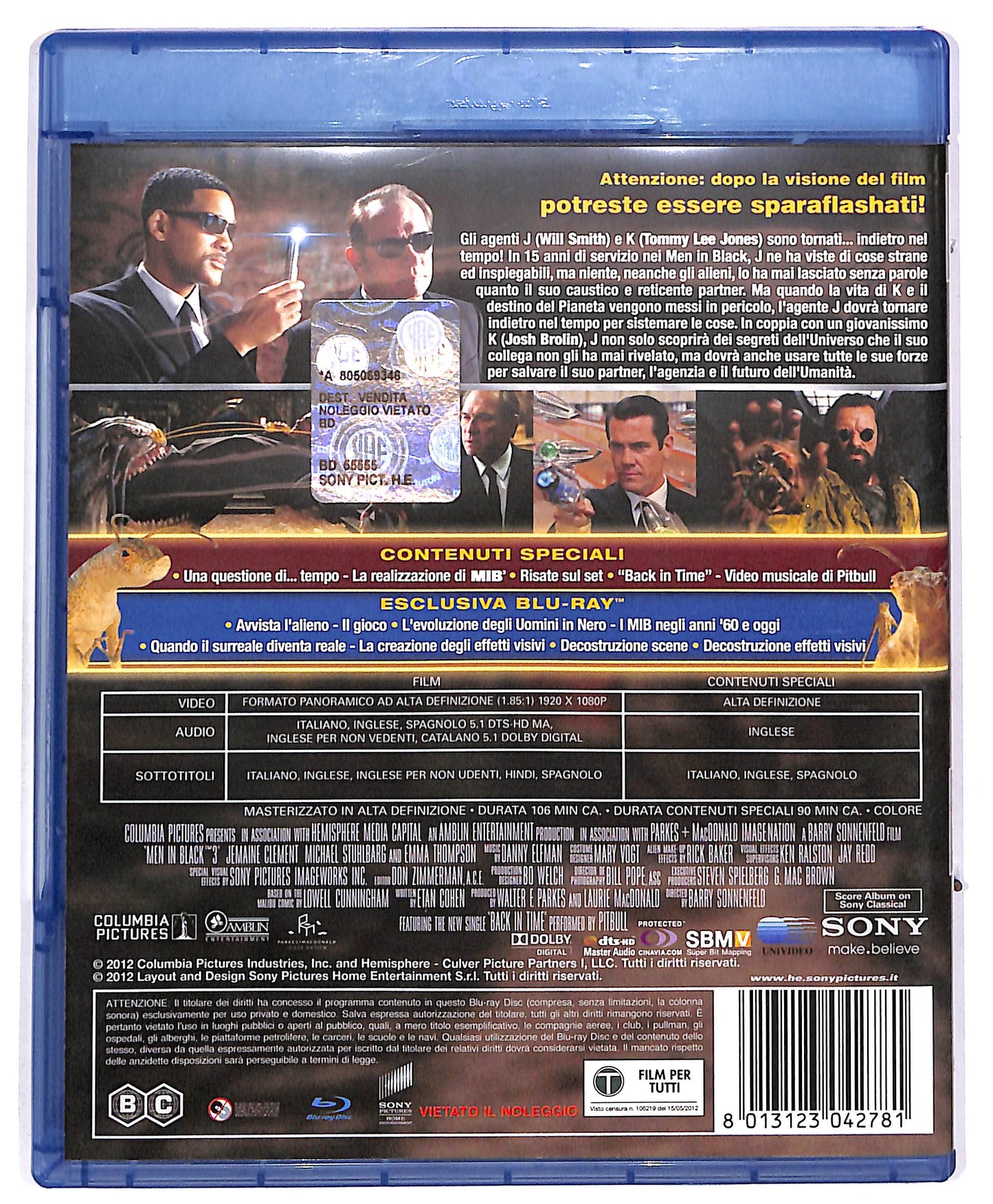 EBOND Men In Black 3 BLURAY DB672860