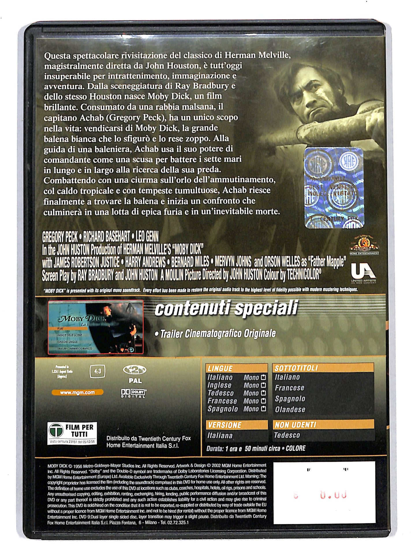 EBOND Moby Dick - la balena bianca DVD DB673115