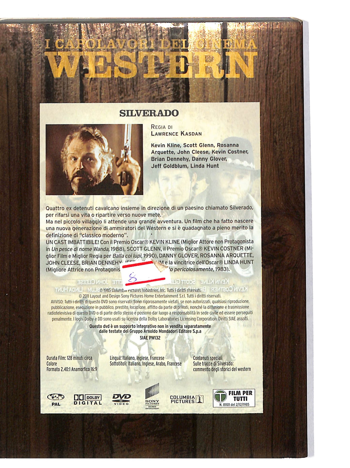 EBOND Silverado - i capolavori del cinema western EDITORIALE DVD DB673118