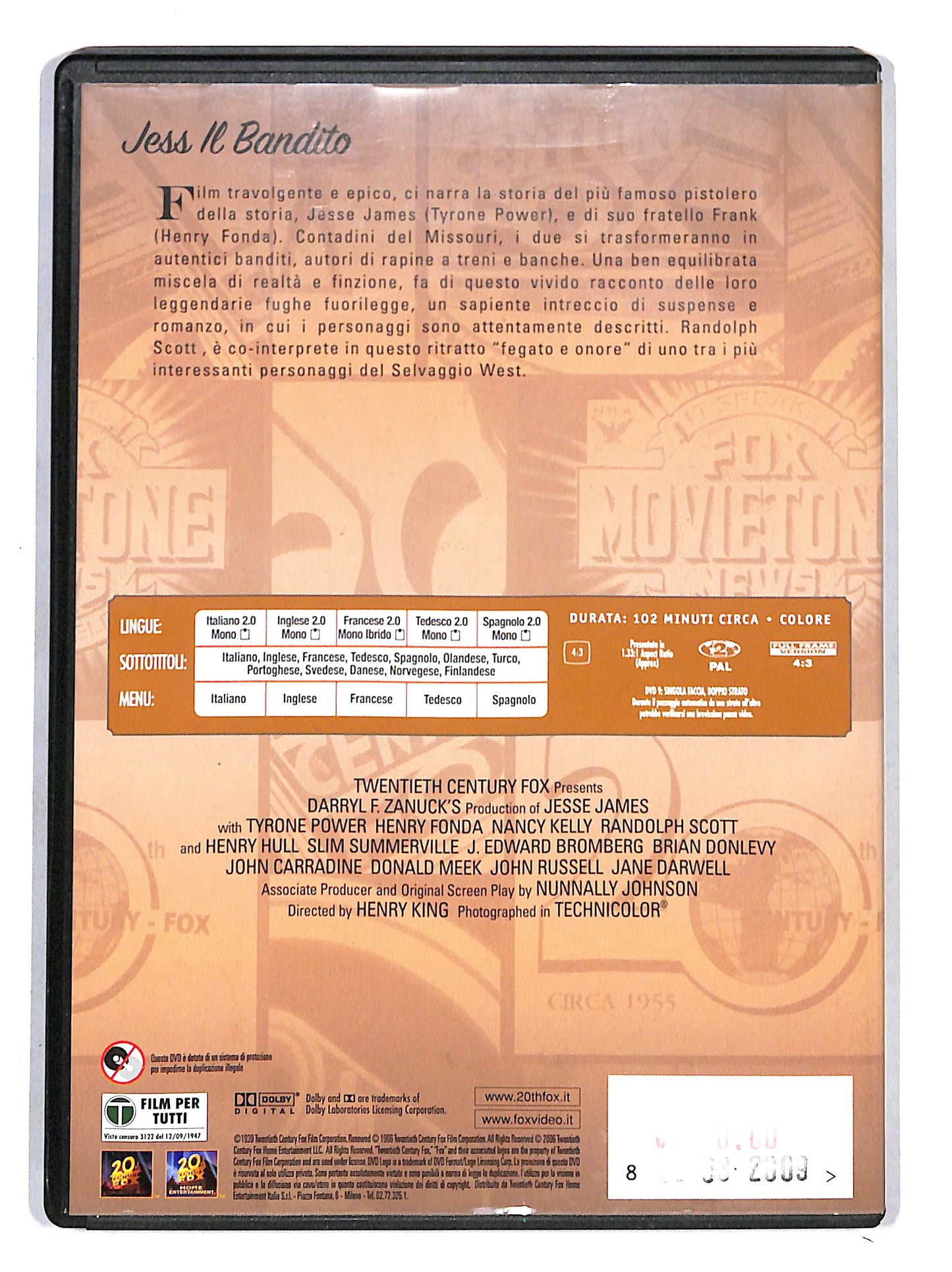 EBOND Jess il bandito DVD DB673142