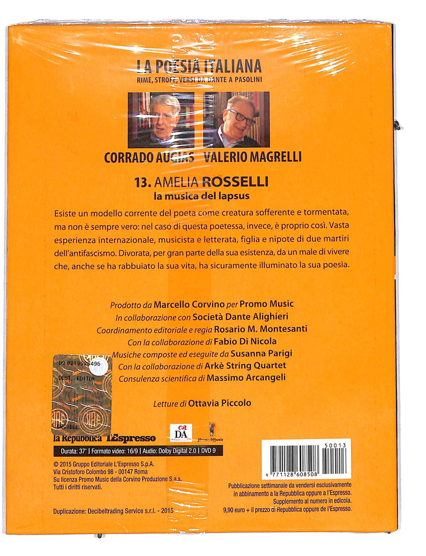 EBOND La Poesia Italiana vol.13 Amelia Rosselli DVD DB673201