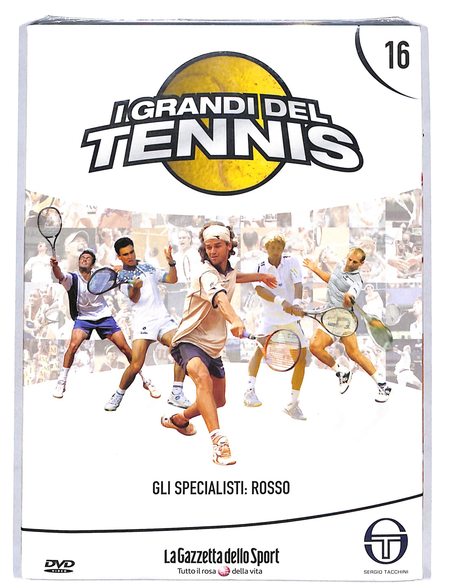 EBOND I grandi del tennis vol 16 Gli Specialisti rosso EDITORIALE DVD DB673220