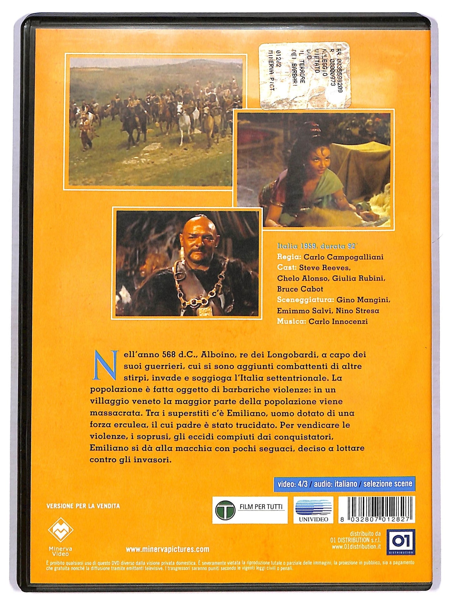 EBOND Il Terrore Dei Barbari DVD DB673233