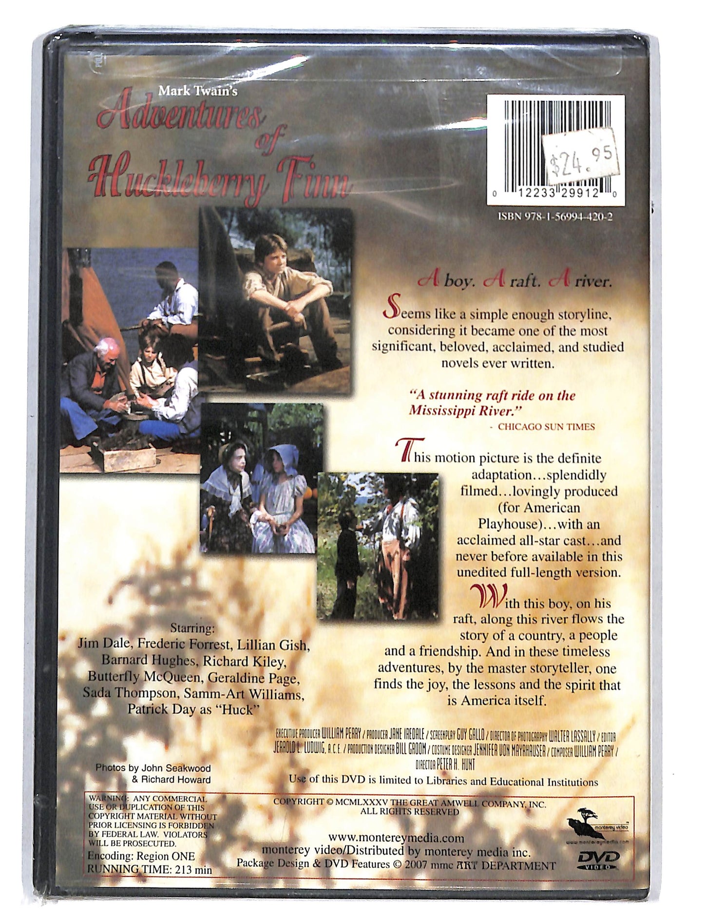 EBOND Adventures of Huckleberry Finn DVD DB673255