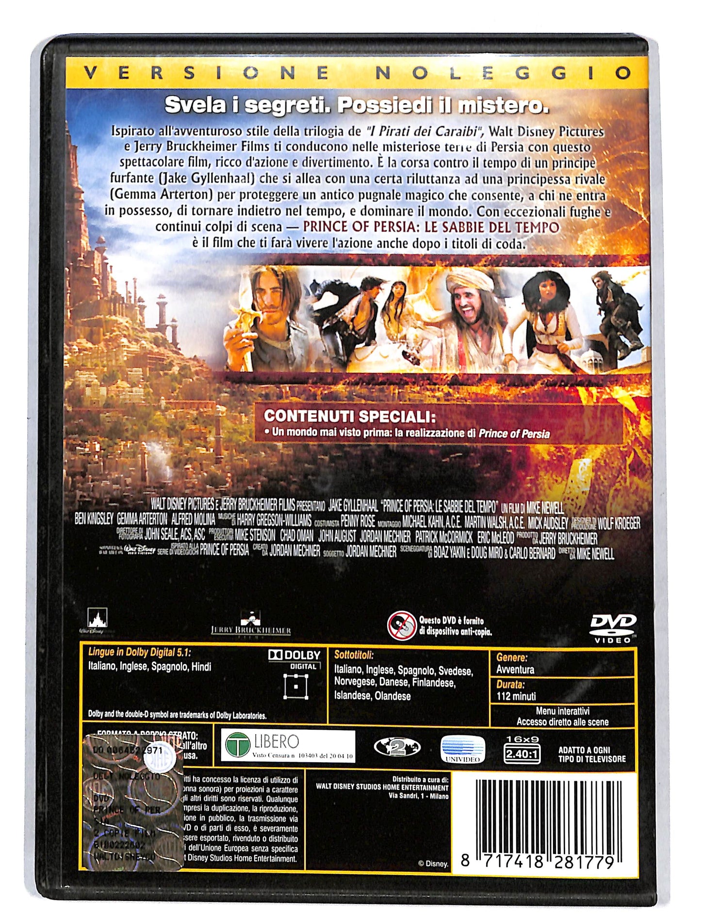 EBOND Prince of Persia NOLEGGIO DVD DB673263