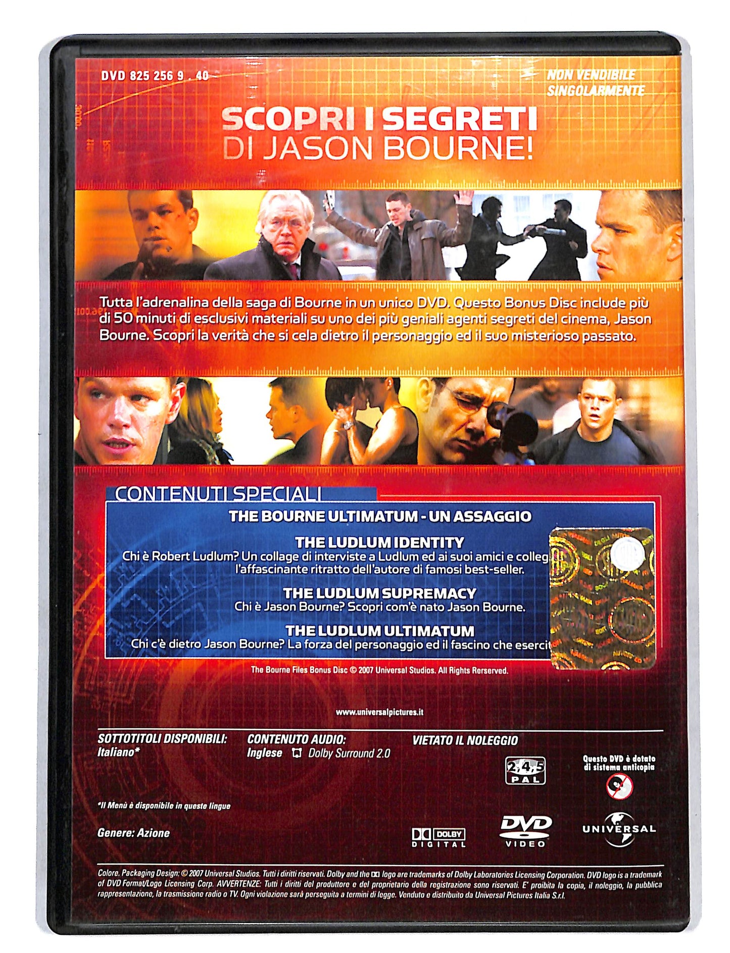 EBOND The Bourne files bonus disc DVD DB673265