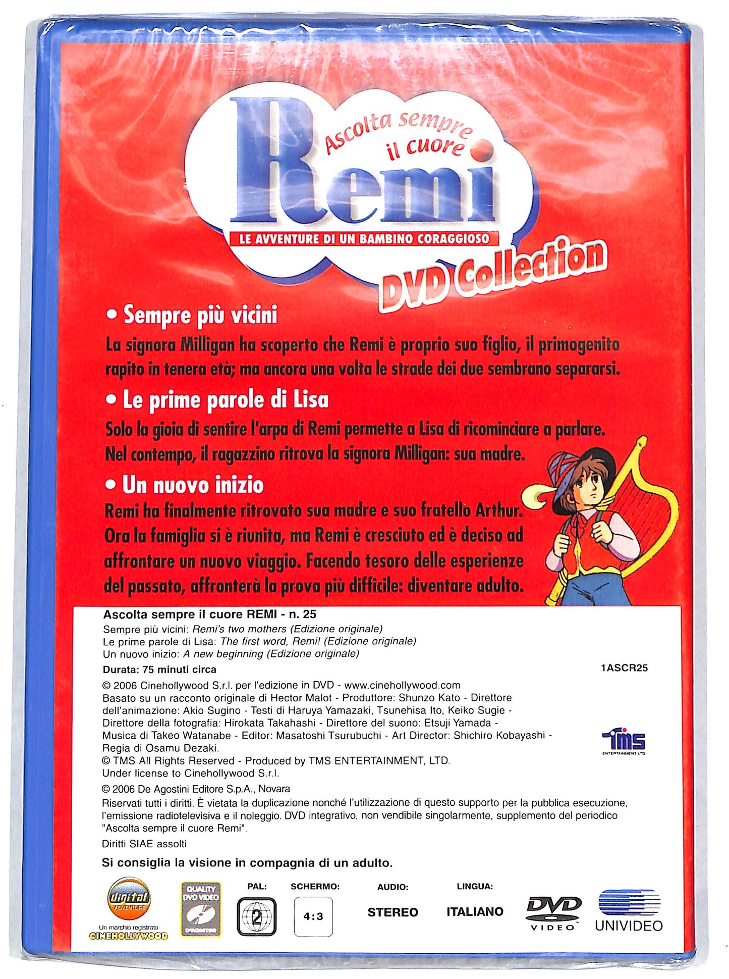 EBOND Ascolta sempre il Cuore - Remi Vol 25 EDITORIALE DVD DB673406