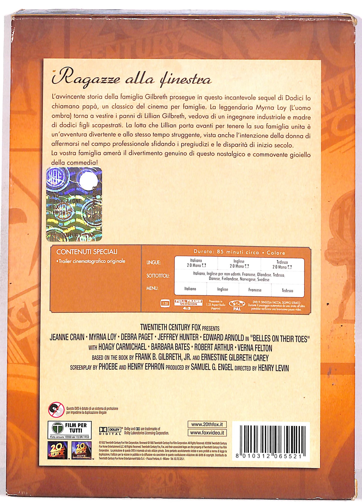 EBOND ragazze alla finestra DIGIPACK DVD DB673609