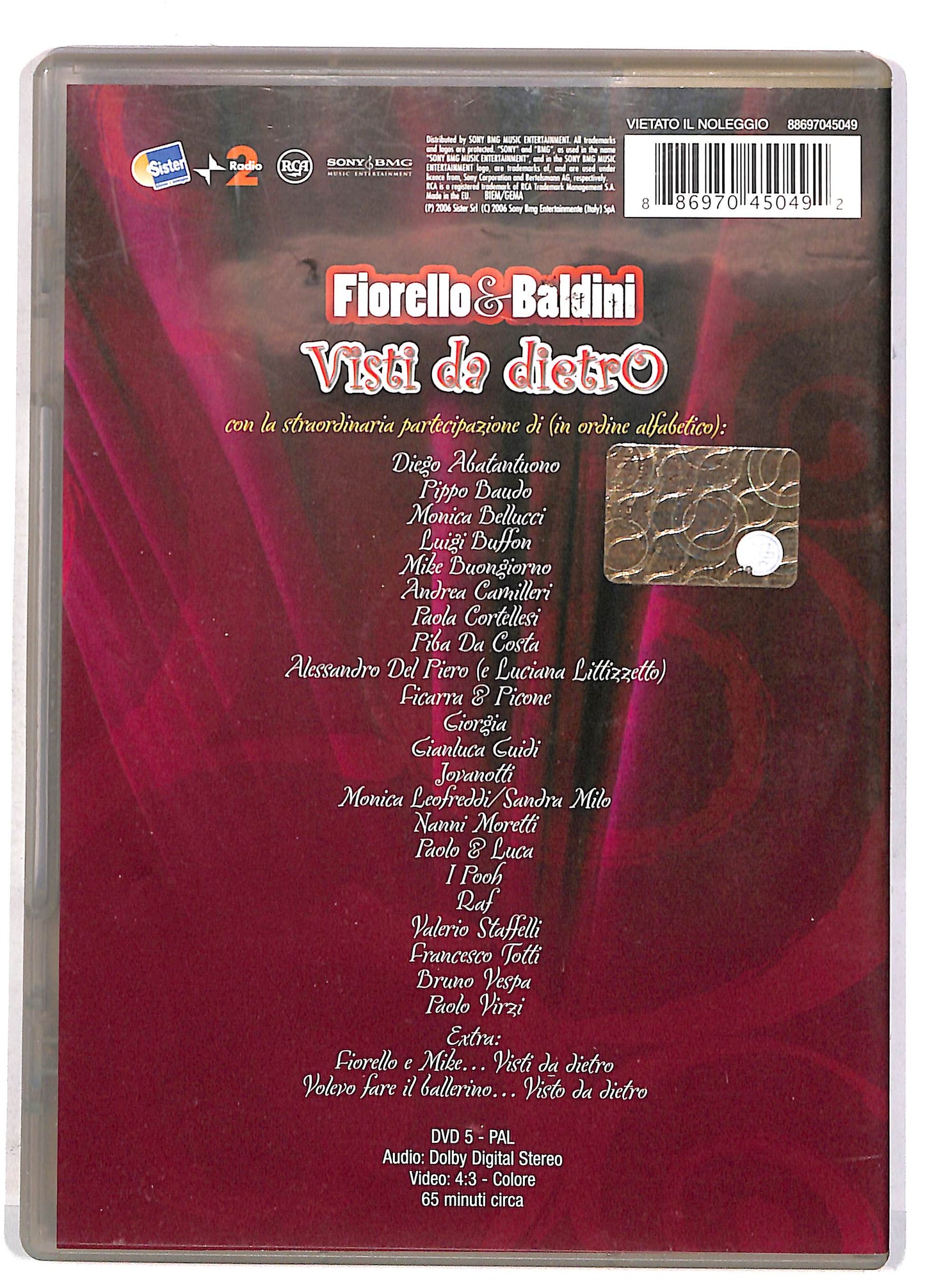 EBOND Fiorello e Baldini - Visti da dietro DVD DB673616