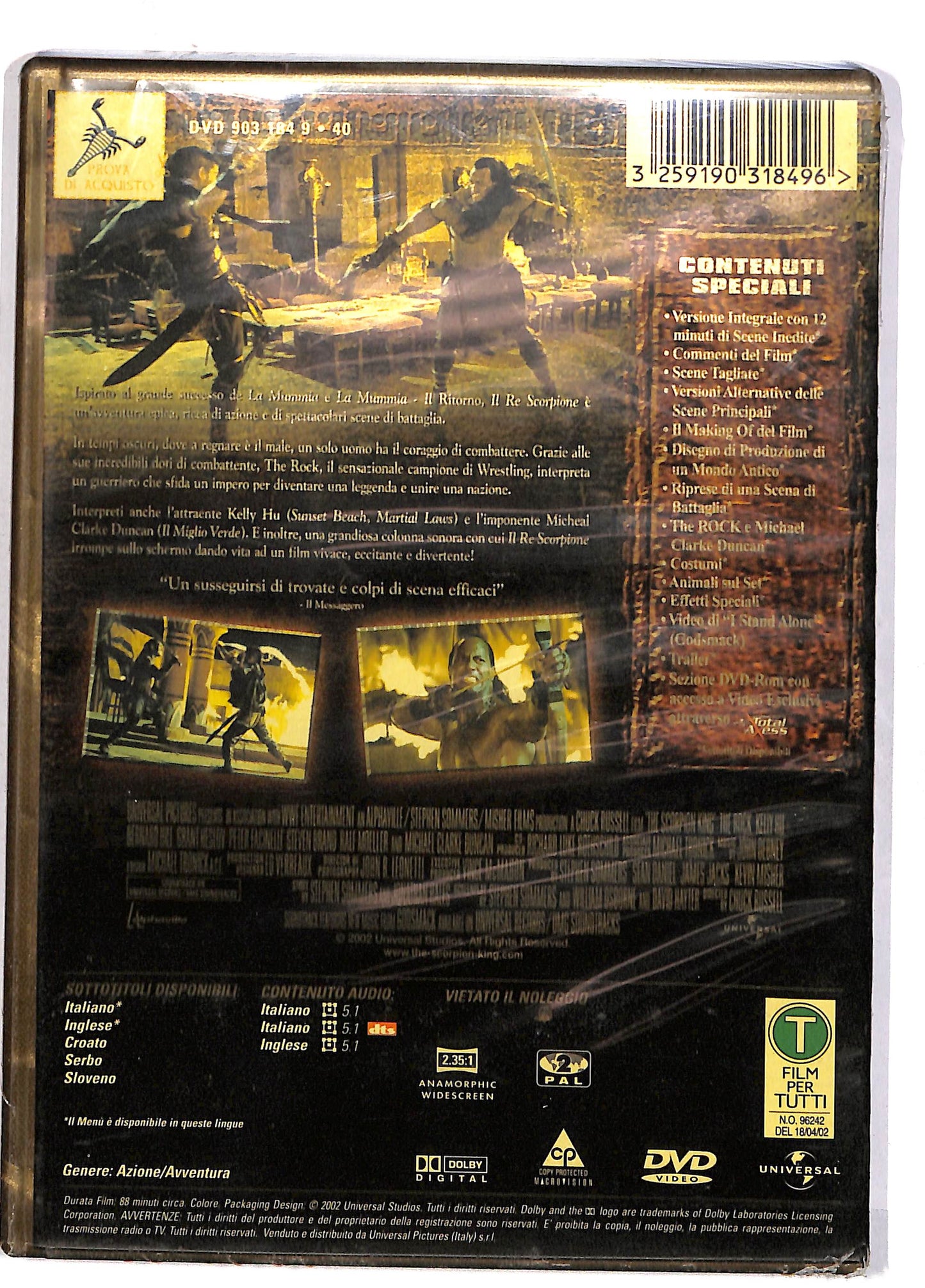 EBOND Il re scorpione DVD DB673625