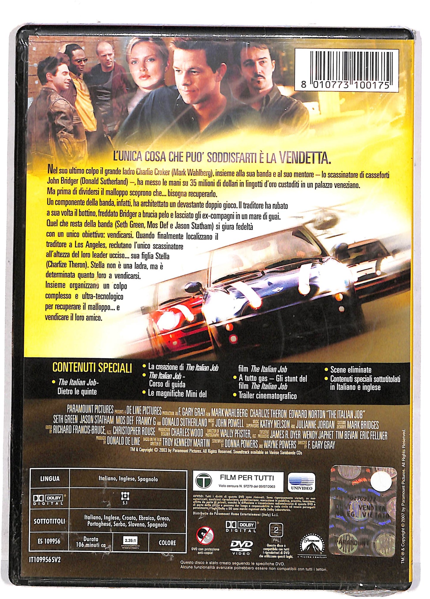 EBOND The Italian Job DVD DB673627