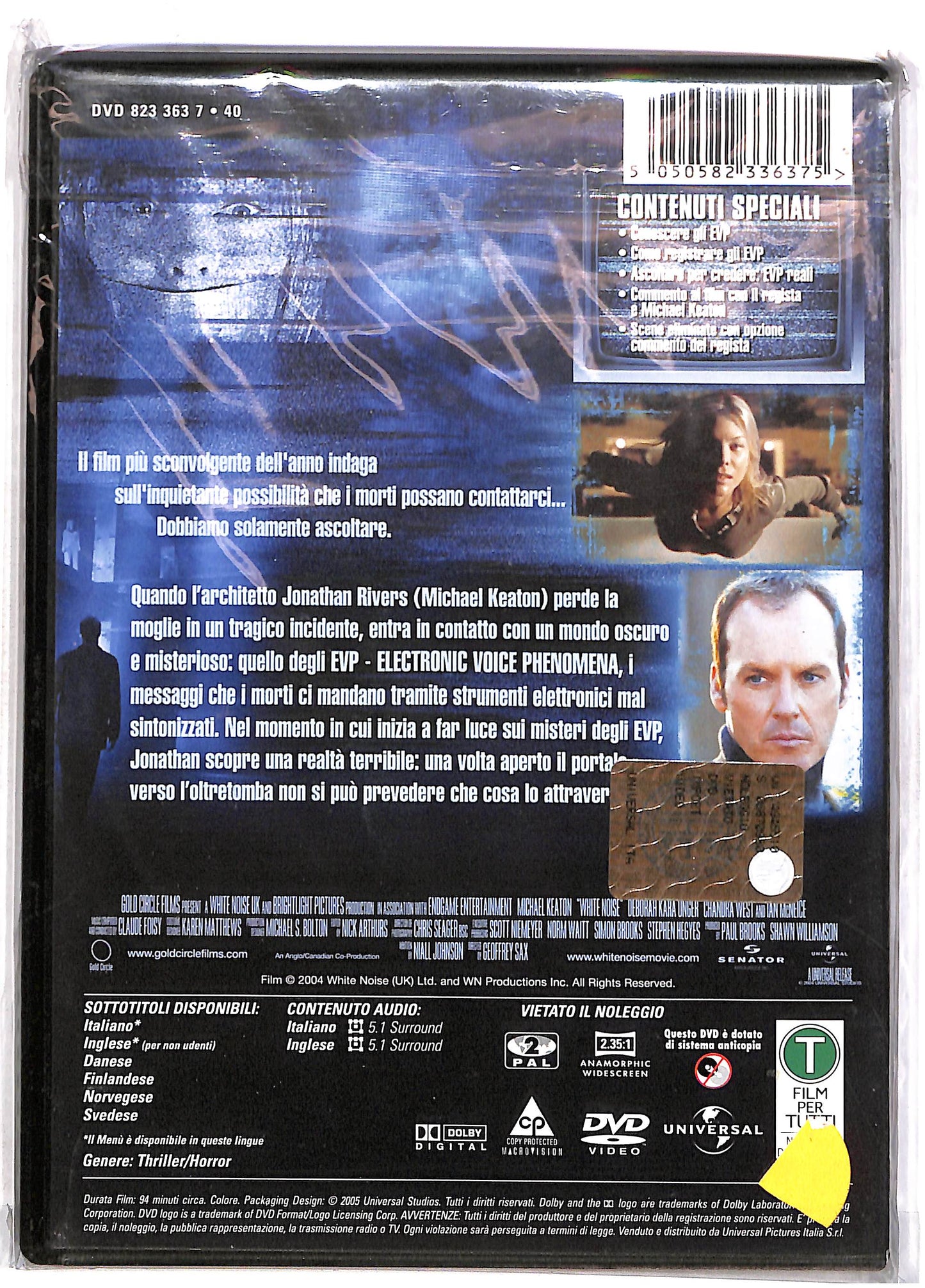 EBOND White Noise con Michael Keaton NOLEGGIO DVD DB673643