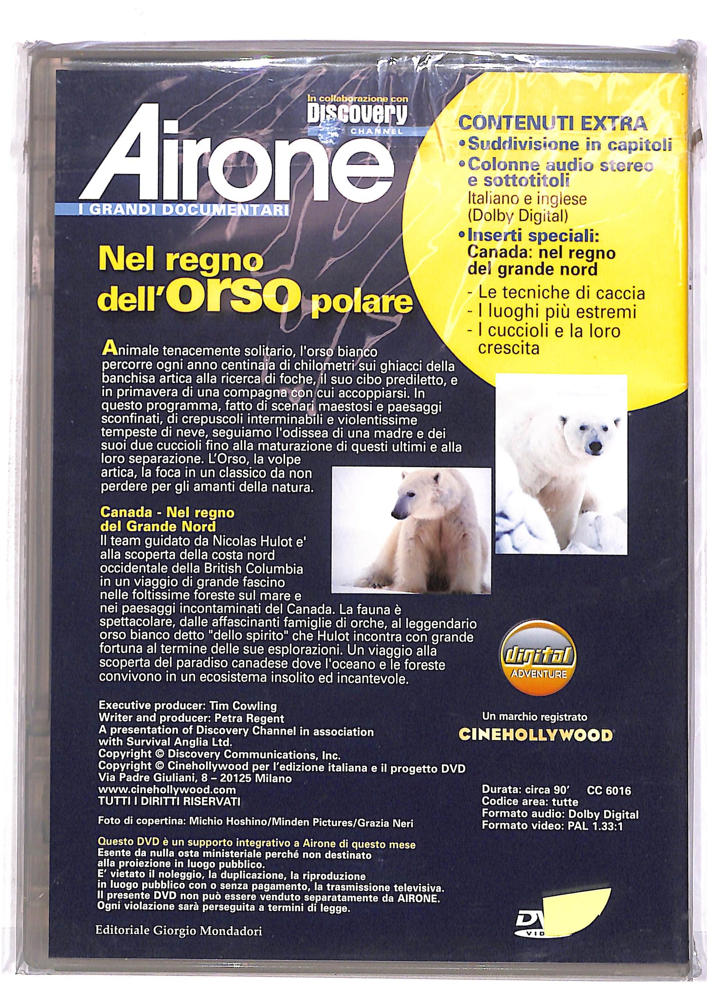 EBOND Airone - Nel Regno Dell' Orso EDITORIALE DVD DB673924