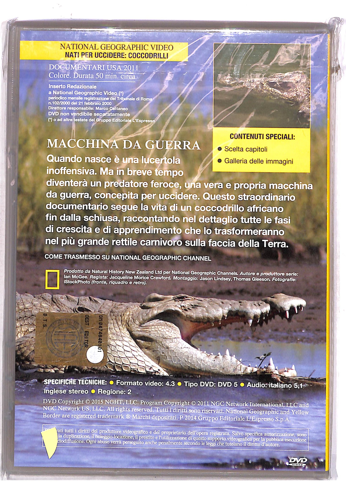 EBOND Nati per Uccidere: Coccodrilli vol.144 EDITORIALE DVD DB673932
