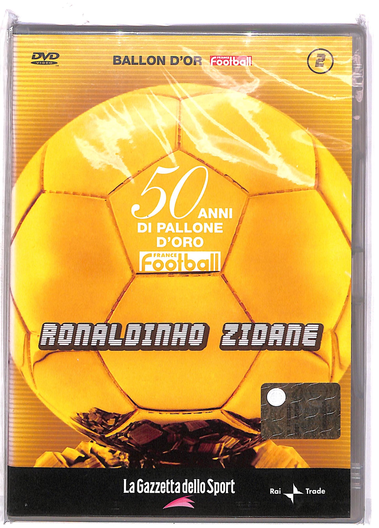 EBOND 50 anni di pallone d'oro Ronaldinho zidane vol 2 EDITORIALE DVD DB673933