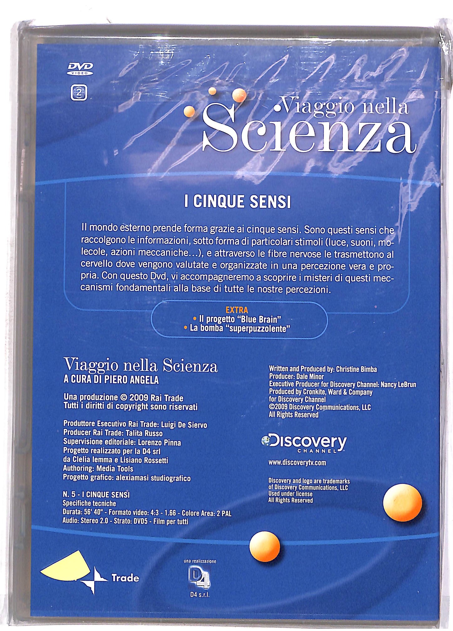 EBOND Viaggio nella scienza I cinque sensi EDITORIALE DVD DB673956