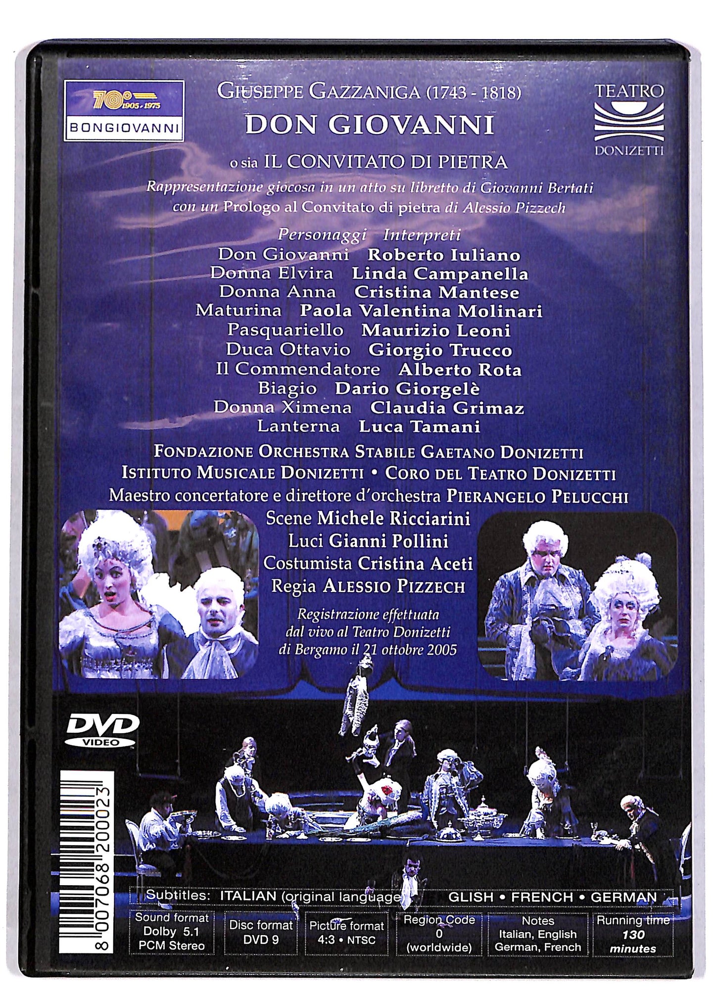 EBOND Don Giovanni Bongiovanni EDITORIALE DVD DB674142