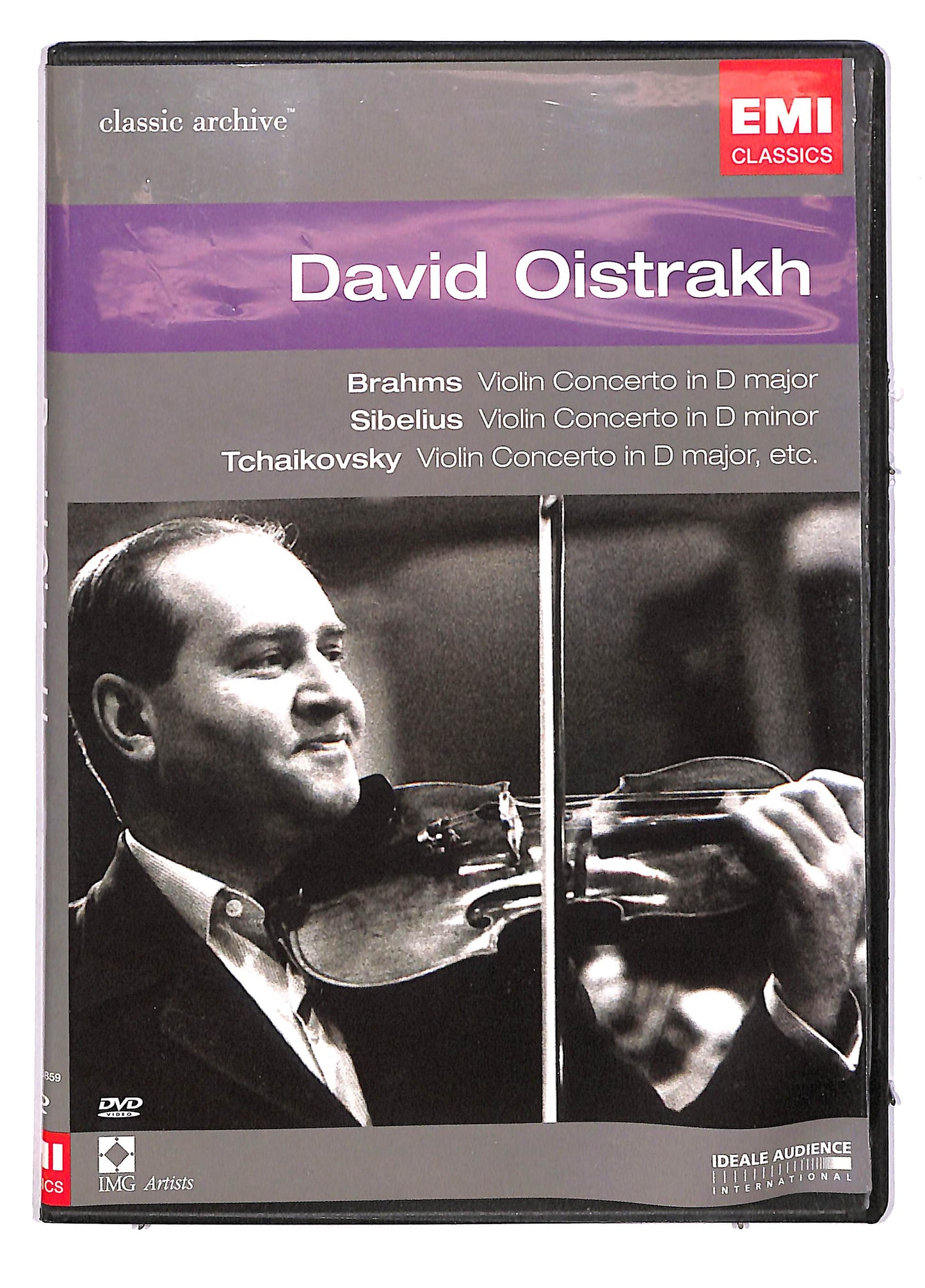 EBOND David Oistrakh Violin - Classic Archive - EMI Classics DVD DB674164