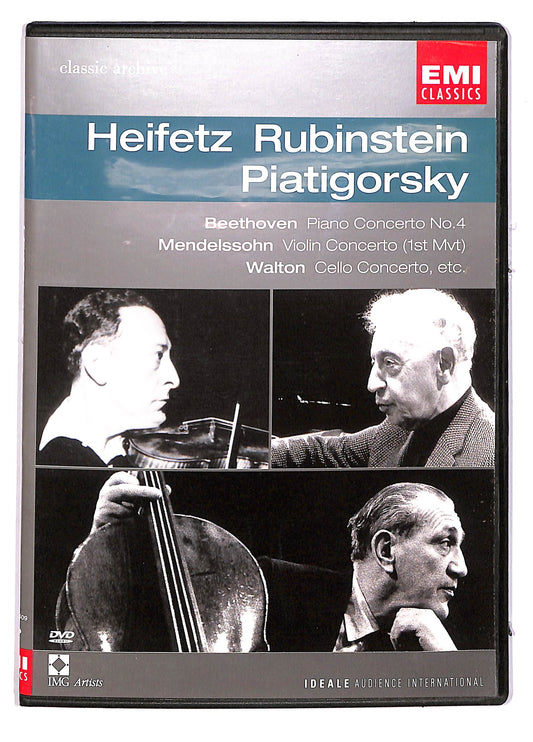 EBOND Heifetz Rubinstein Piatigorsky Classic Archive EDITORIALE DVD DB674168