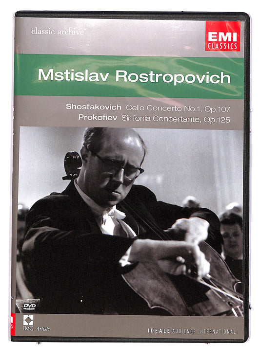 EBOND Mstislav Rostropovich Classic archive EDITORIALE DVD DB674170