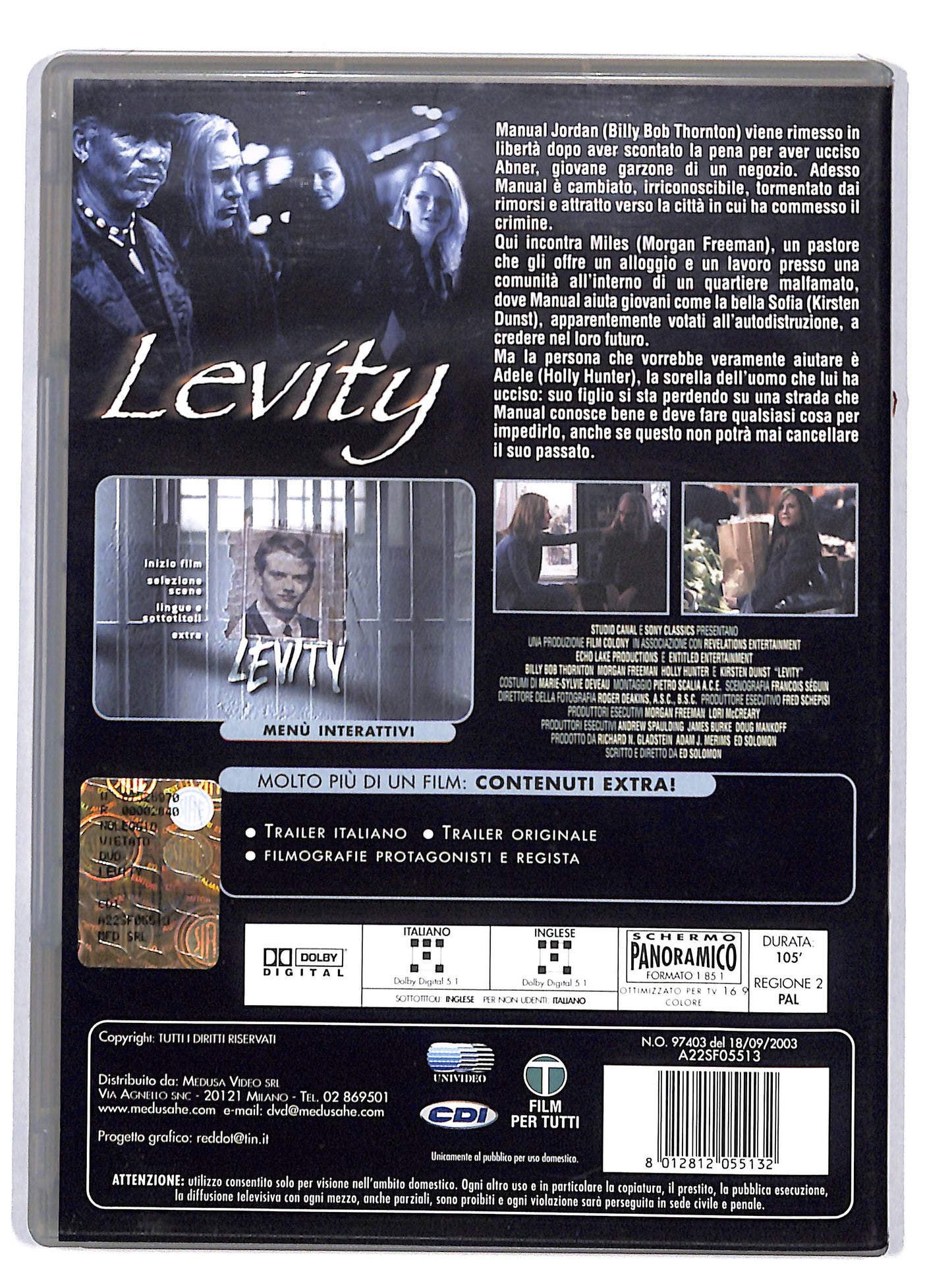 EBOND levity DVD DB674437