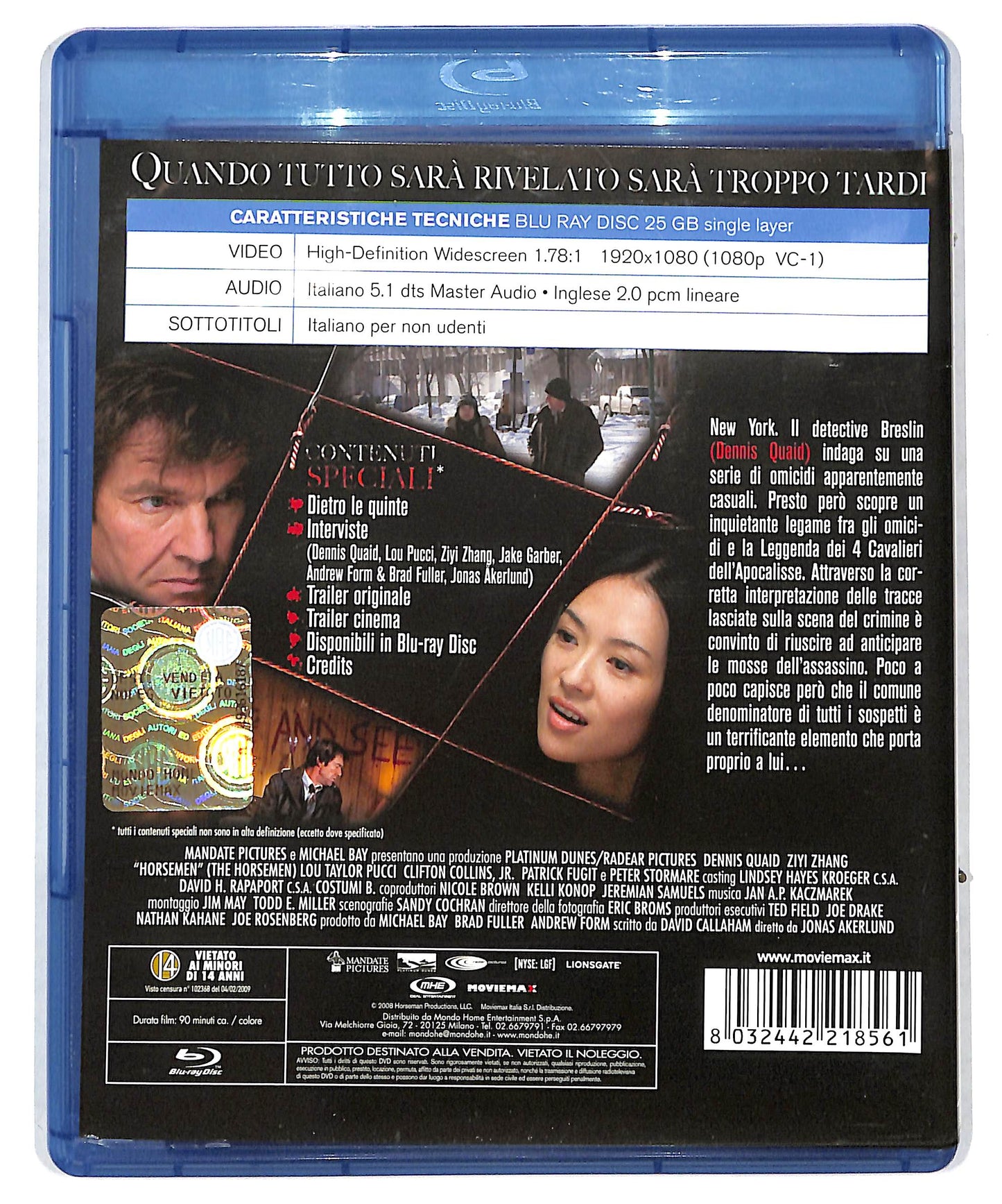 EBOND The Horsemen BLURAY DB674635
