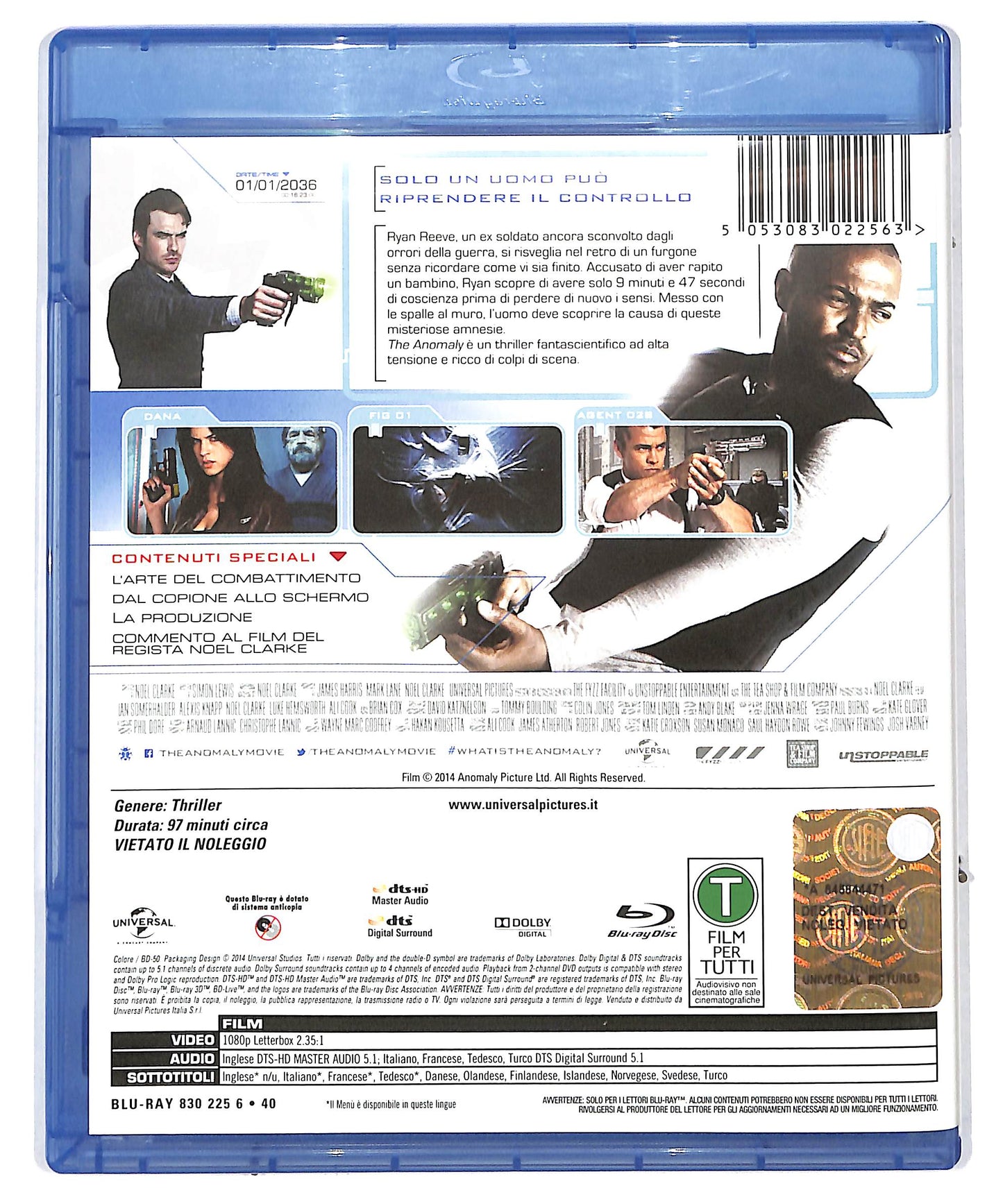 EBOND The Anomaly BLURAY DB674655