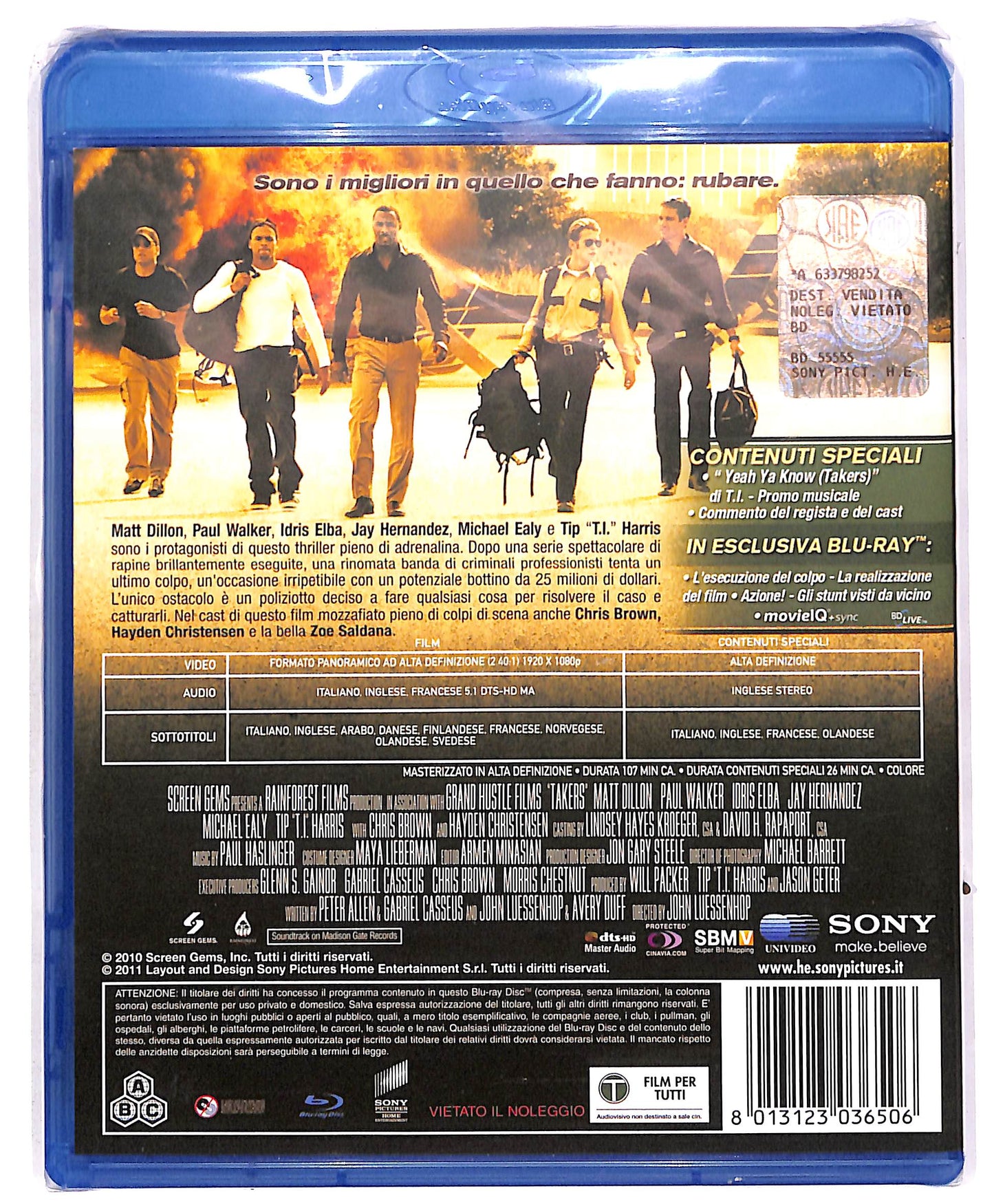 EBOND Takers BLURAY DB674804