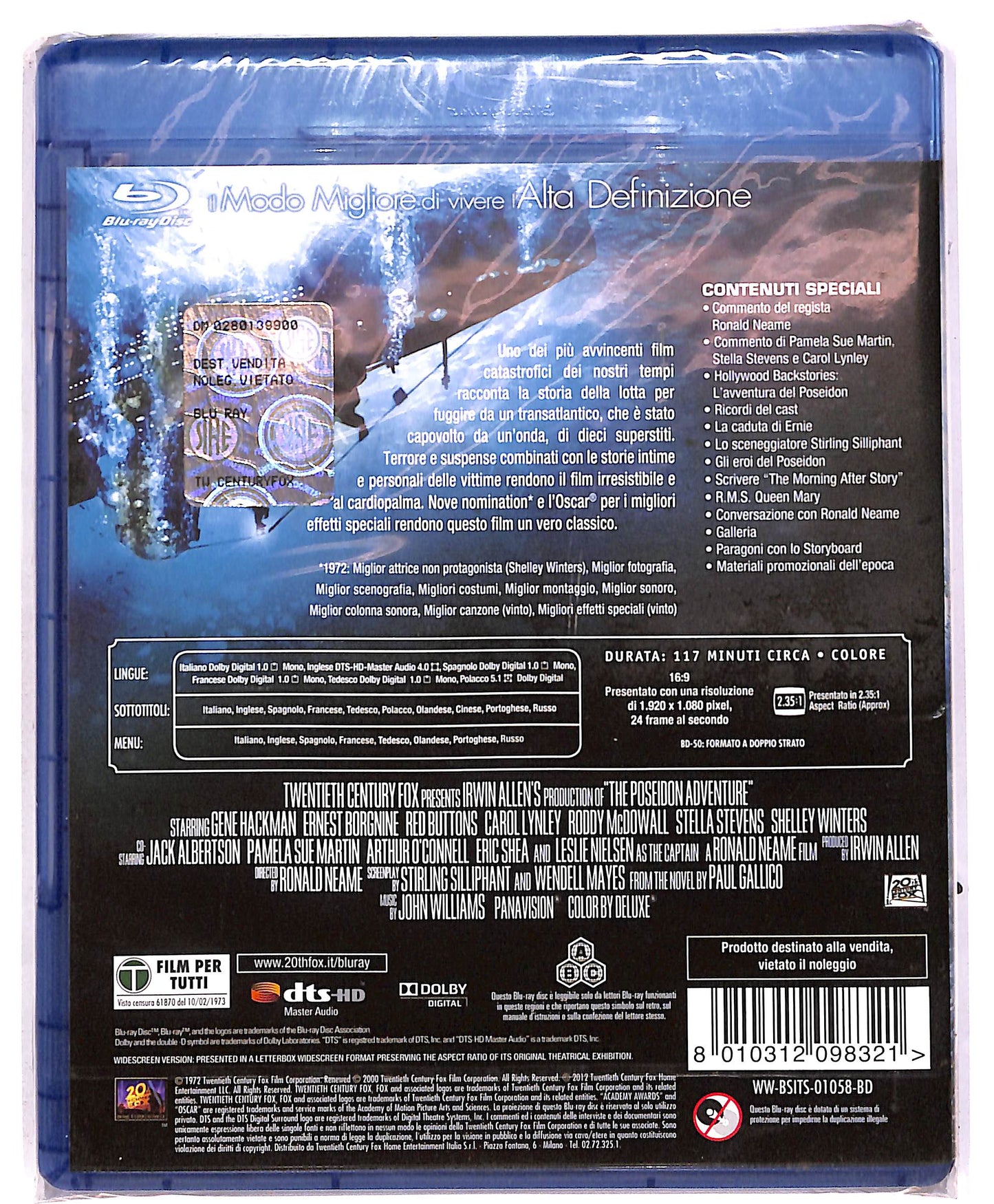 EBOND L'Avventura Del Poseidon BLURAY DB674808