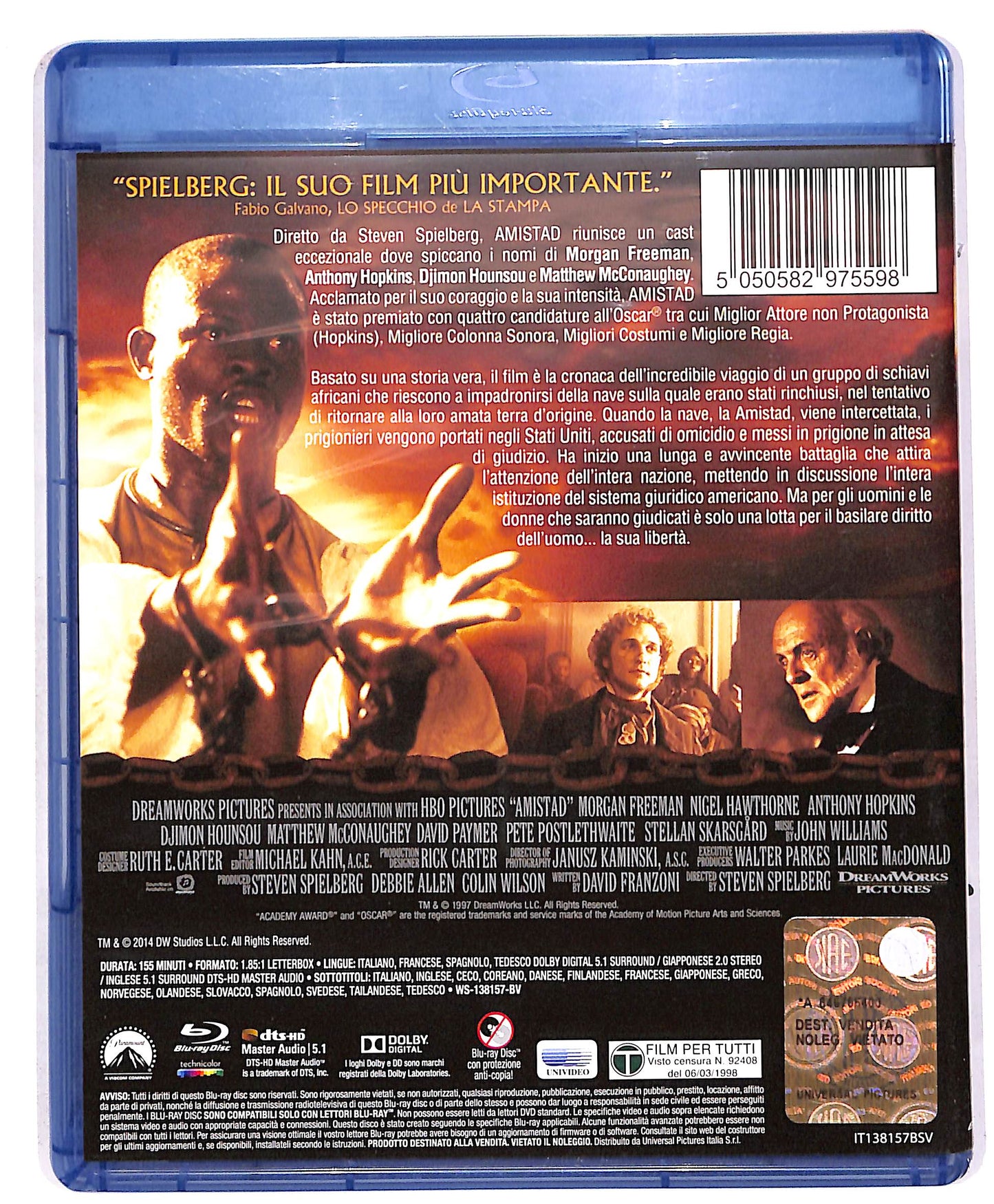 EBOND Amistad BLURAY BLURAY DB674832