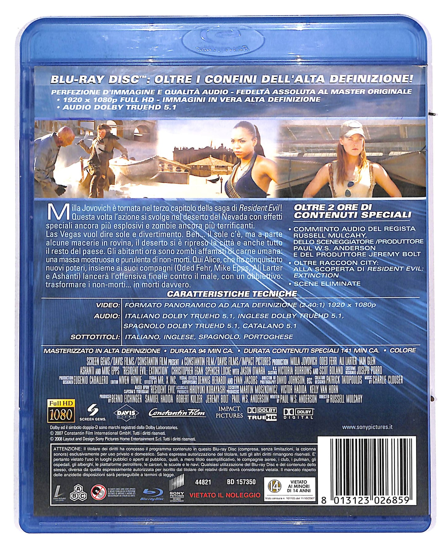 EBOND Resident Evil: Extinction BLURAY DB674855