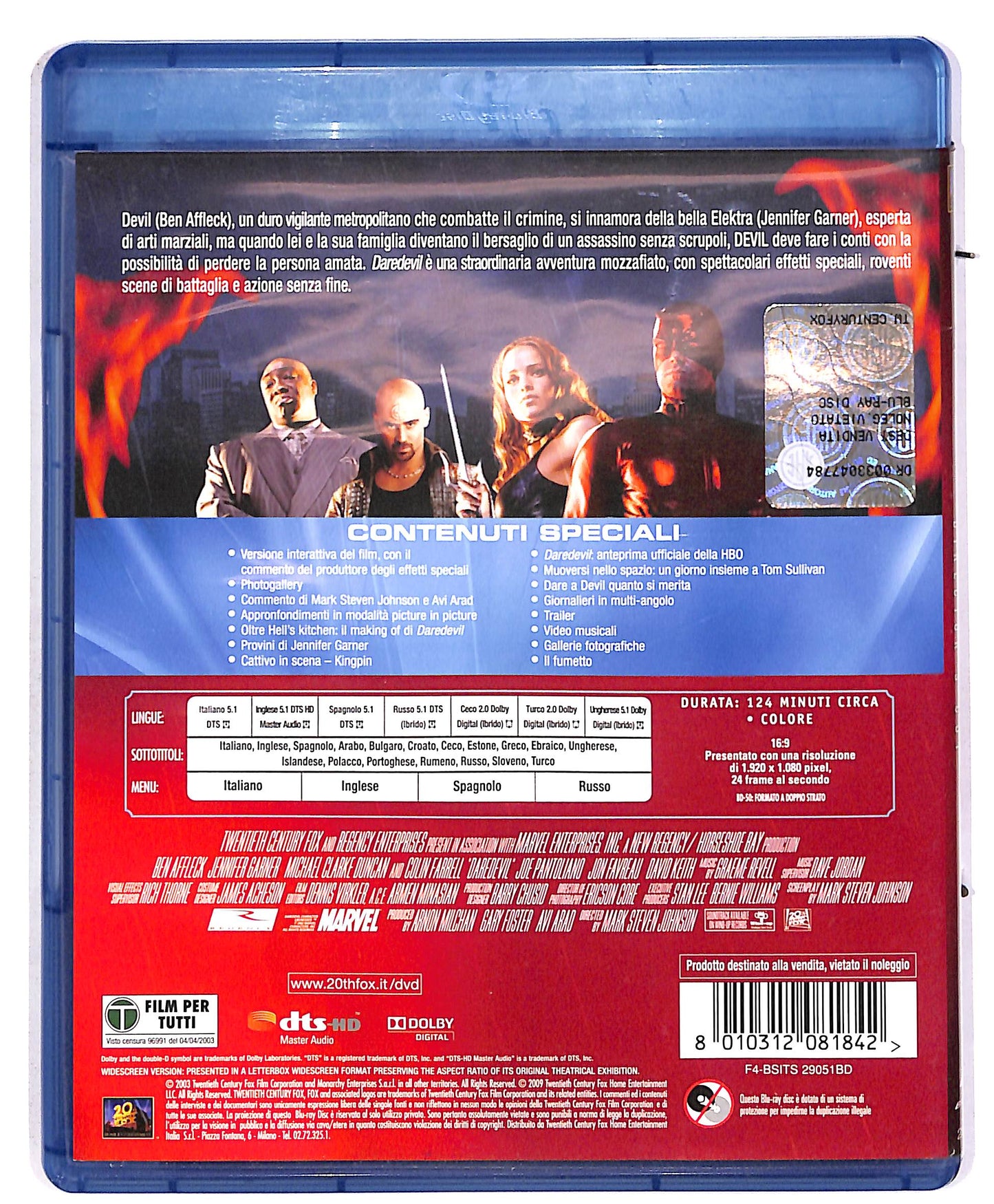 EBOND daredevil BLURAY BLURAY DB674857