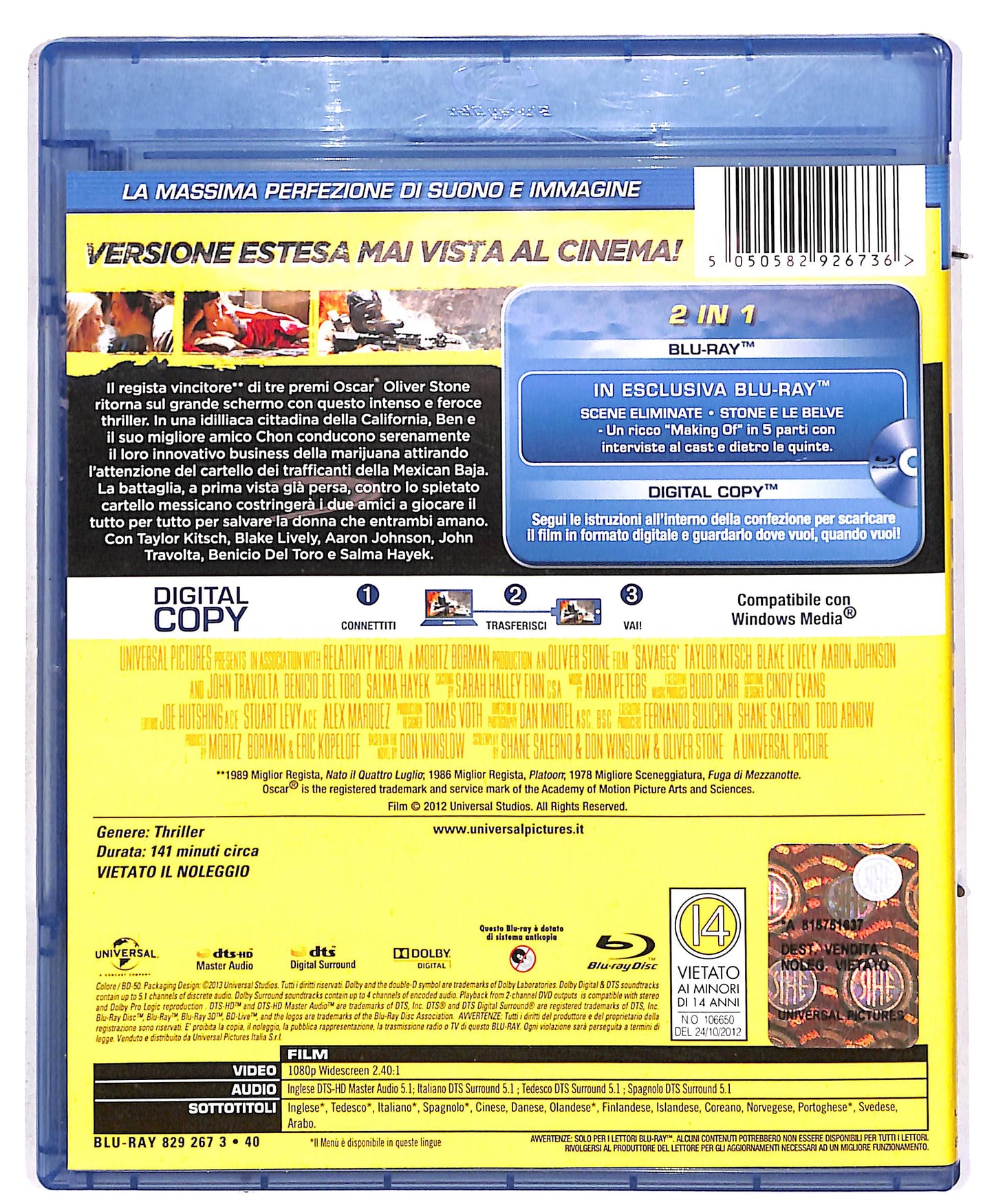 EBOND Le Belve BLURAY BLURAY DB674869