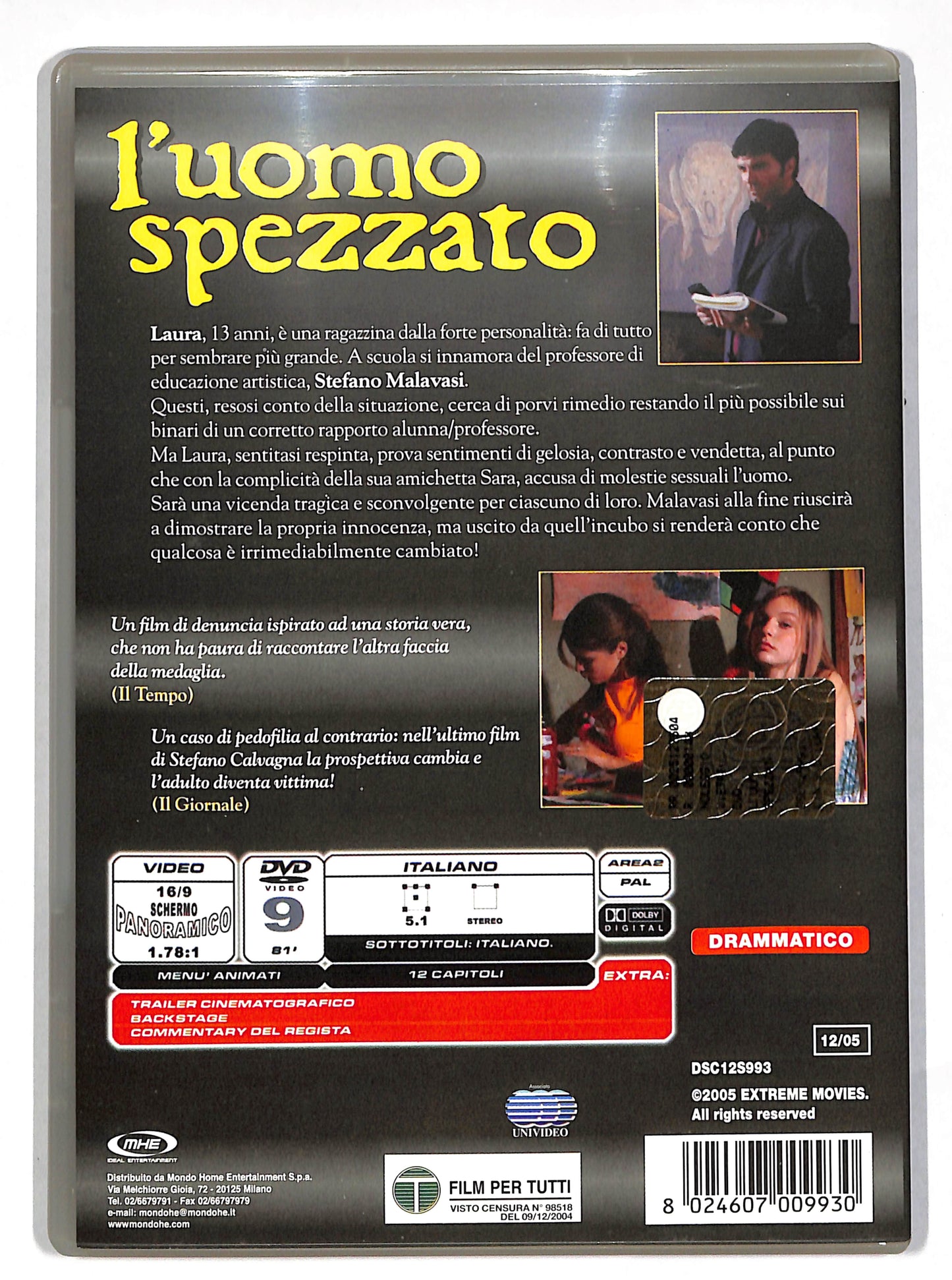 EBOND L'uomo Spezzato DVD DB675104