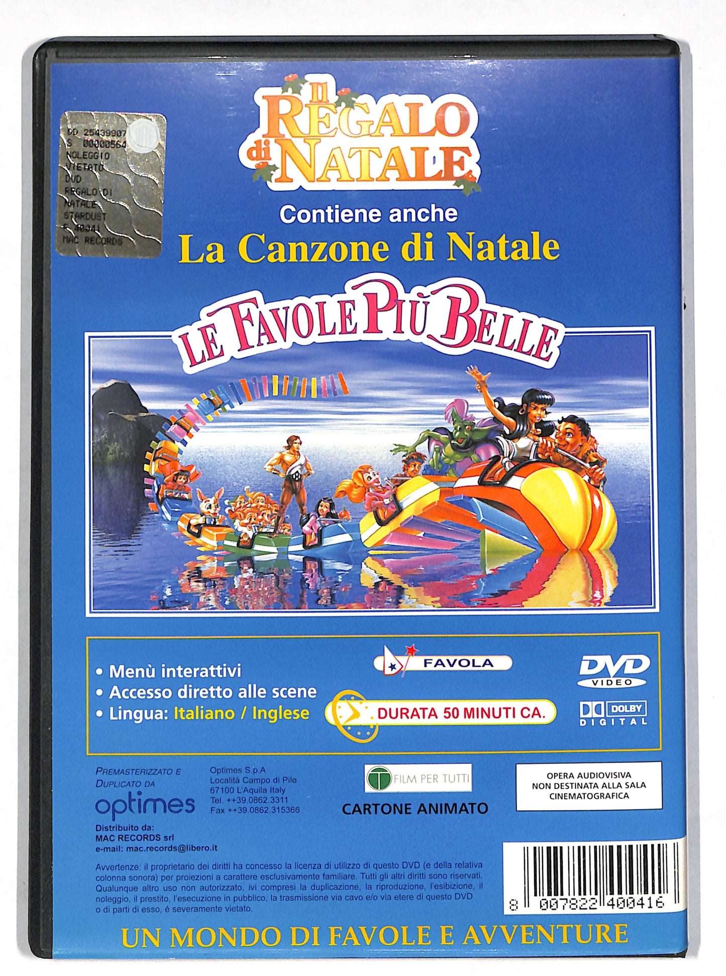 EBOND Le favole piu belle - Il regalo di Natale DVD DB675106