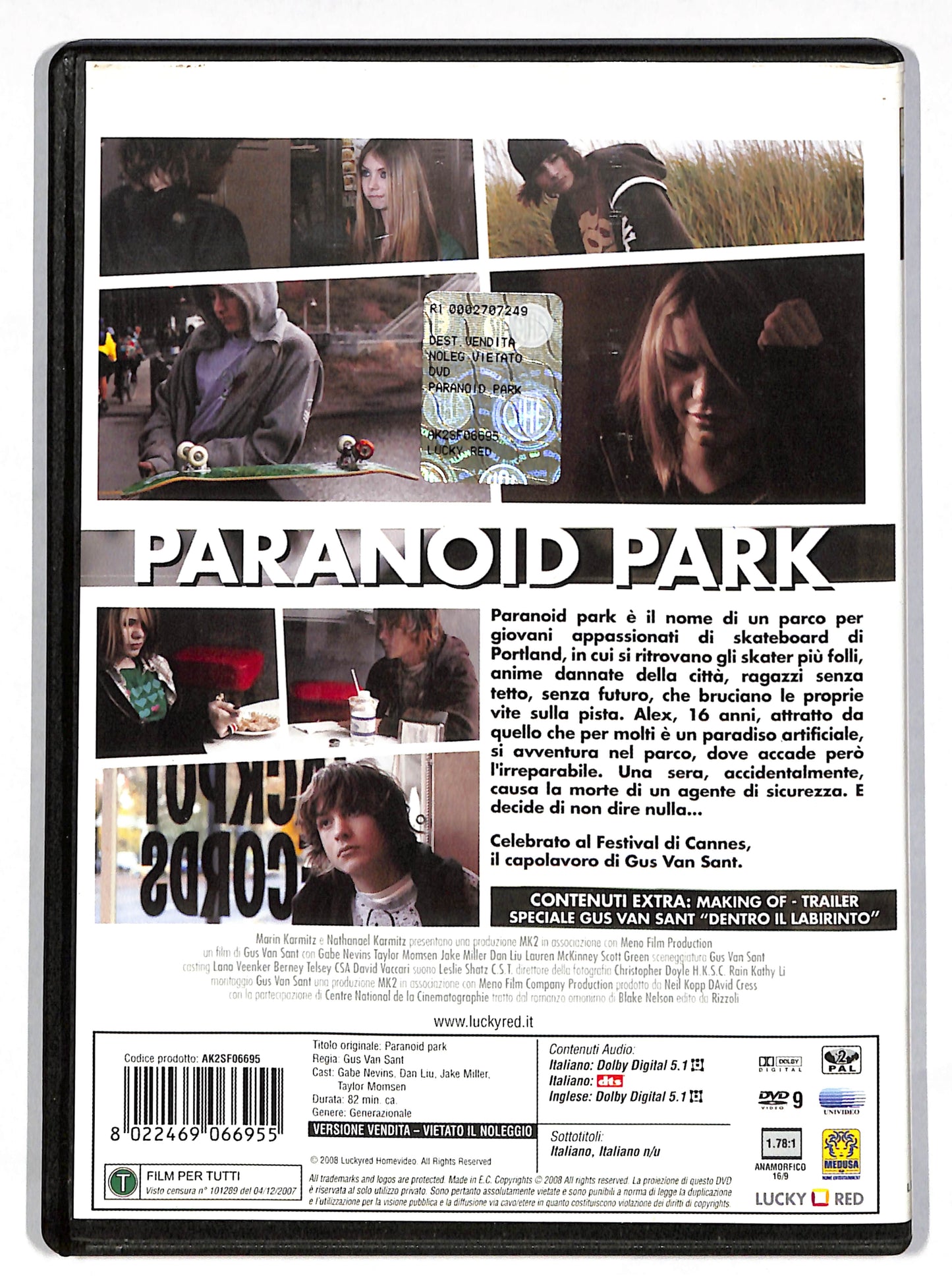 EBOND Paranoid Park DVD DB675123