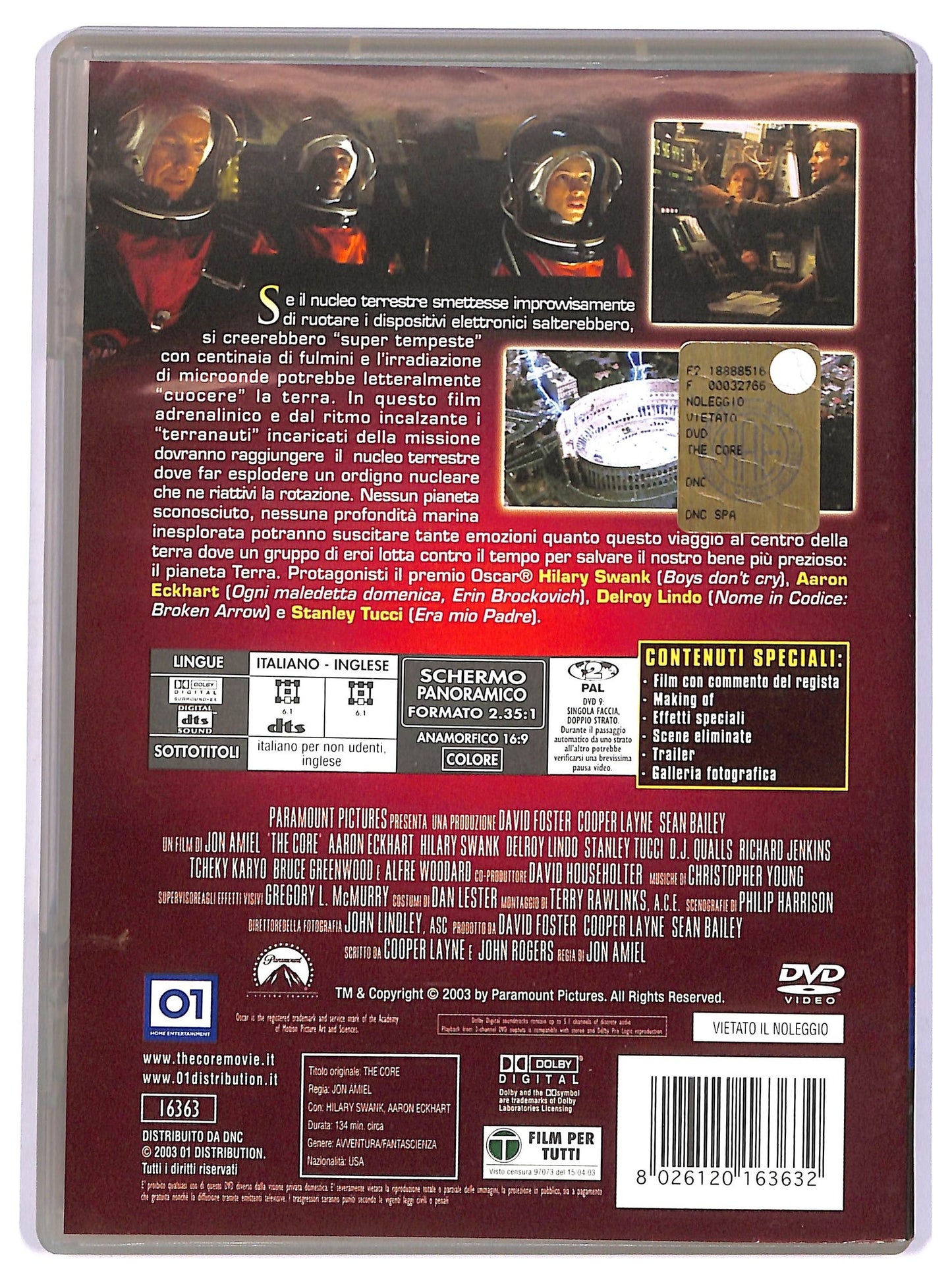EBOND The Core DVD DB675221