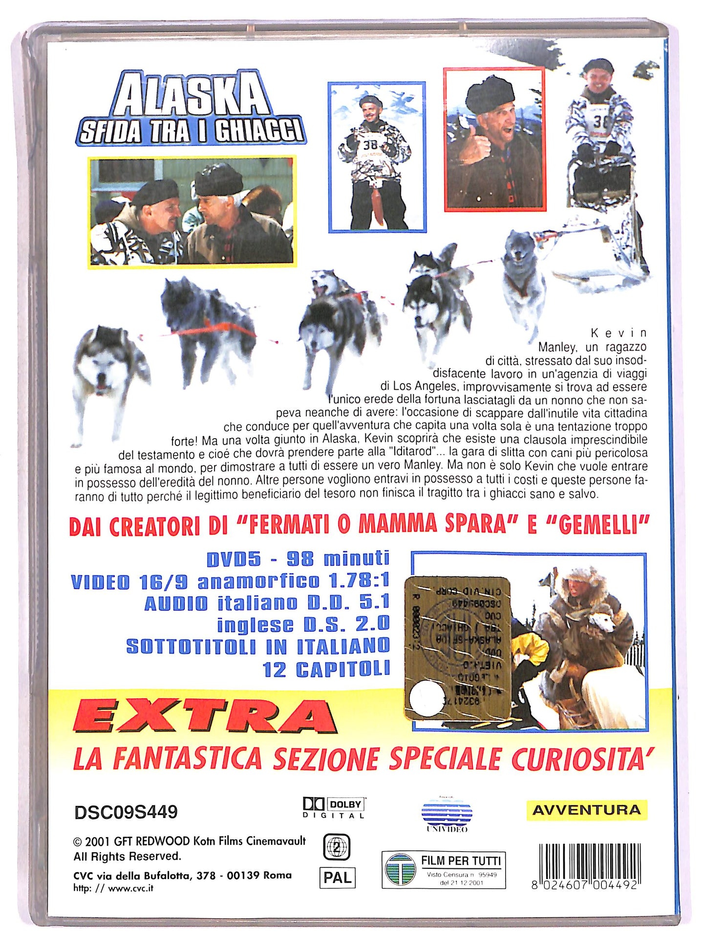 EBOND Alaska - Sfida tra i ghiacci DVD DB675314