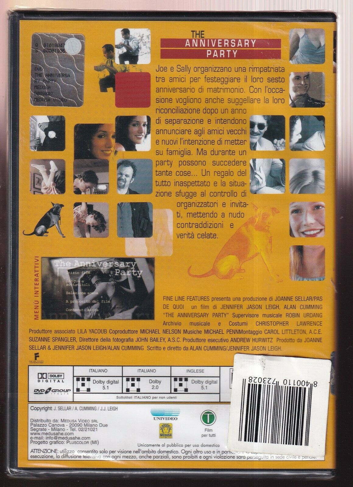 EBOND The Anniversary Party Ex Noleggio DVD DB675344