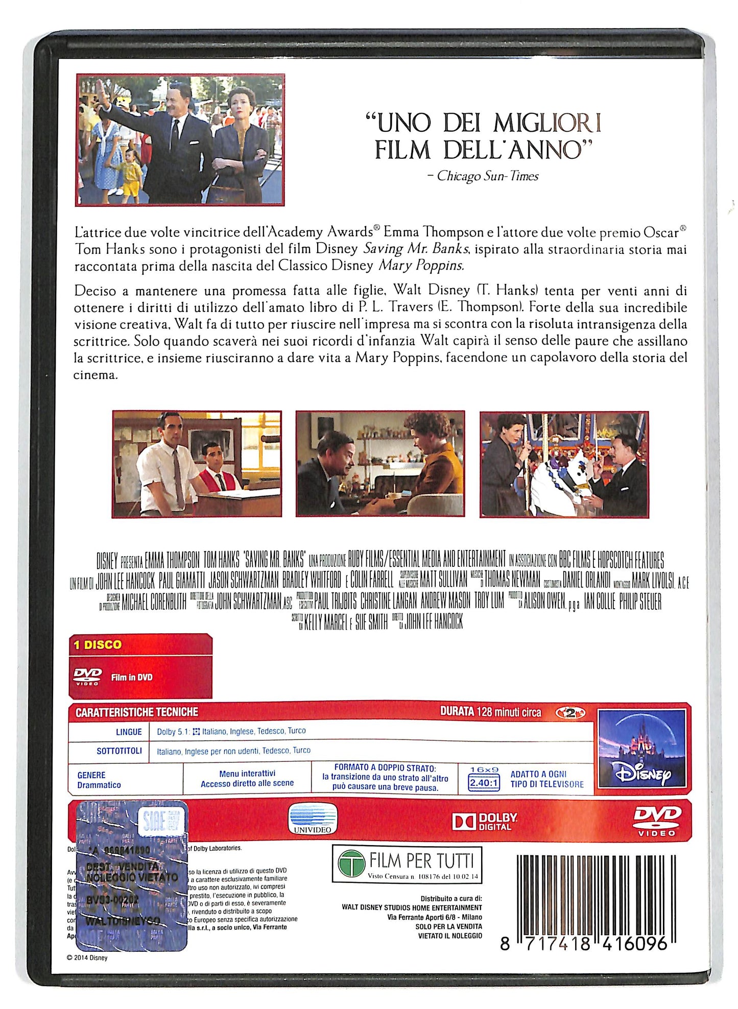 EBOND Saving Mr. Banks DVD DB675406