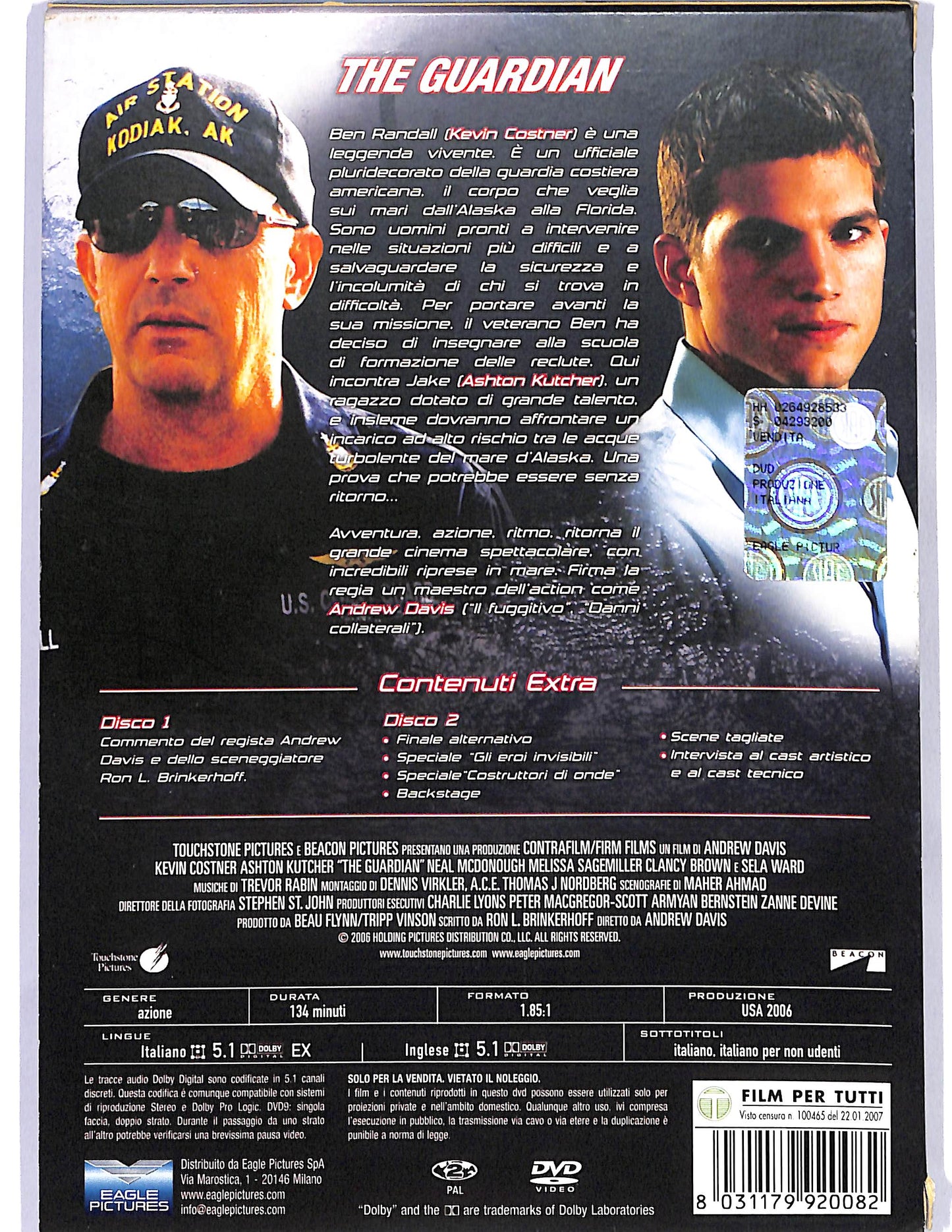 EBOND The guardian slipcase DVD DB675407