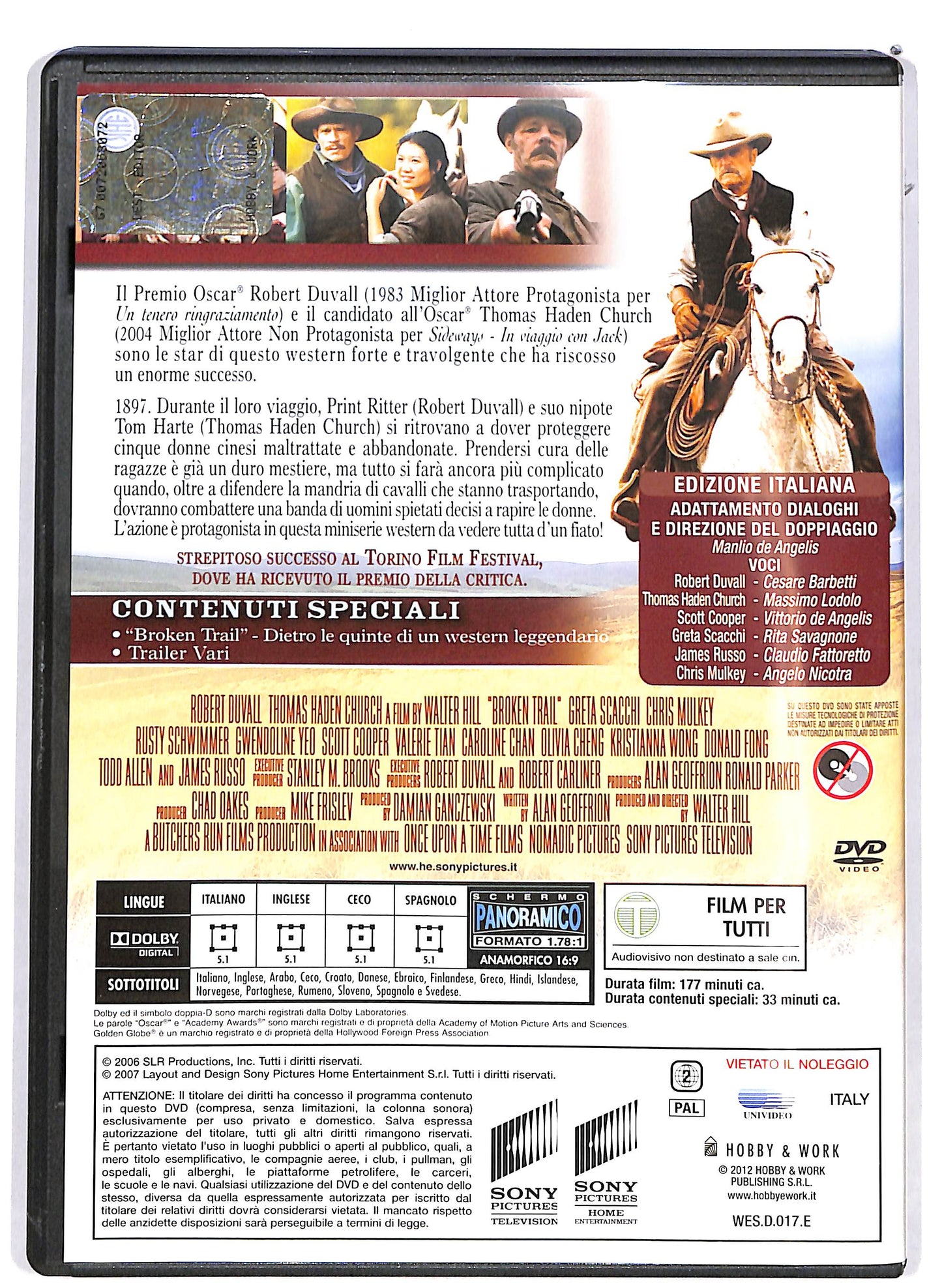 EBOND Broken Trail - Un viaggio pericoloso seconda parte EDITORIALE DVD DB675444