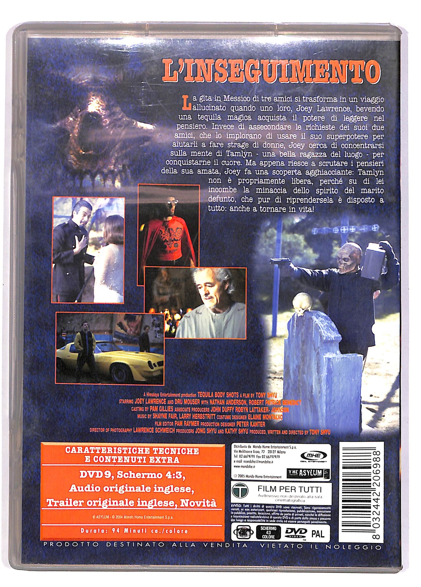 EBOND L' Inseguimento Di Tony Shyu DVD DB675622