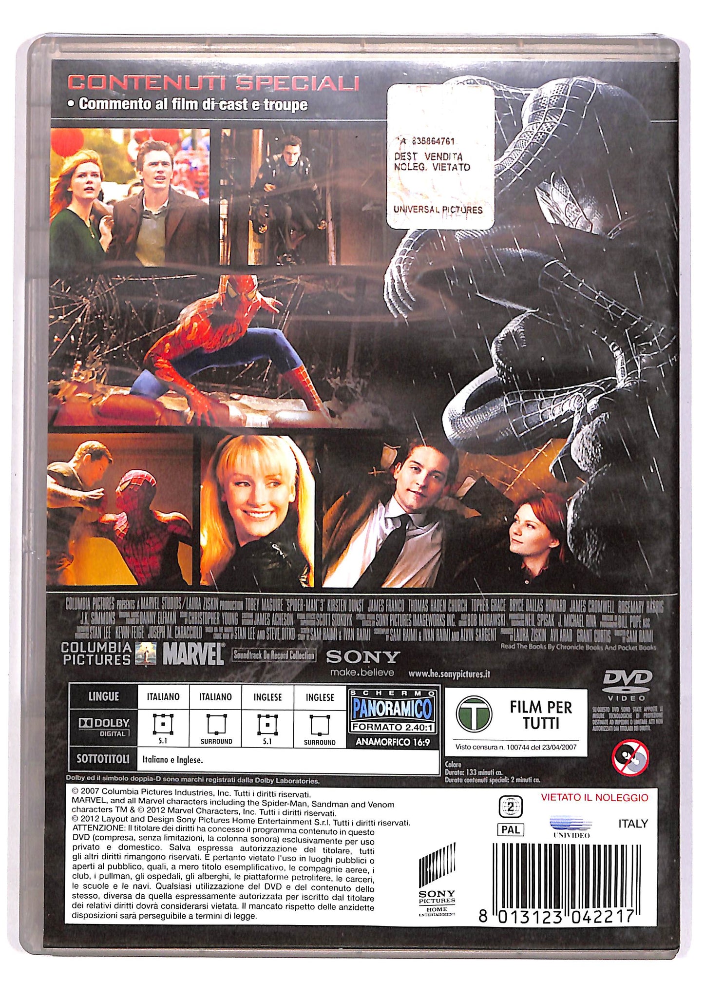 EBOND Spider Man 3 DVD DB675628