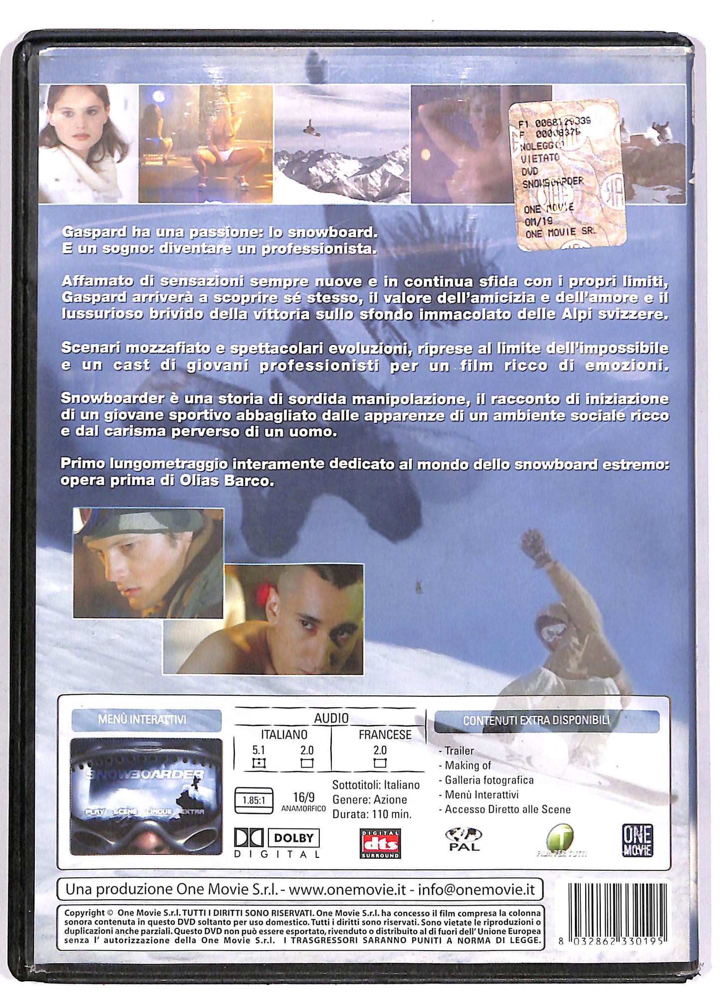 EBOND Snowboarder DVD DB675629