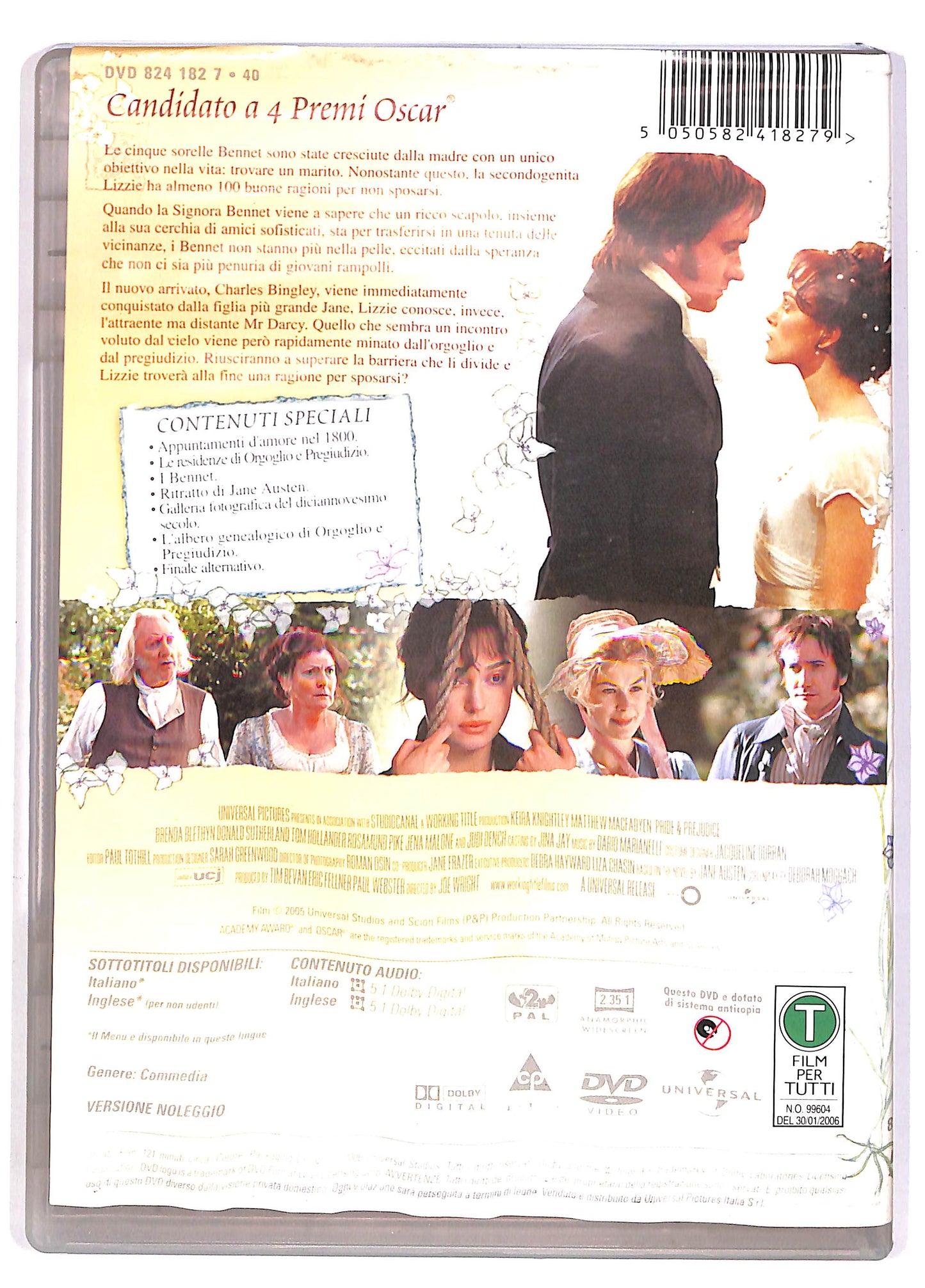 EBOND Orgoglio E Pregiudizio NOLEGGIO DVD DB675634