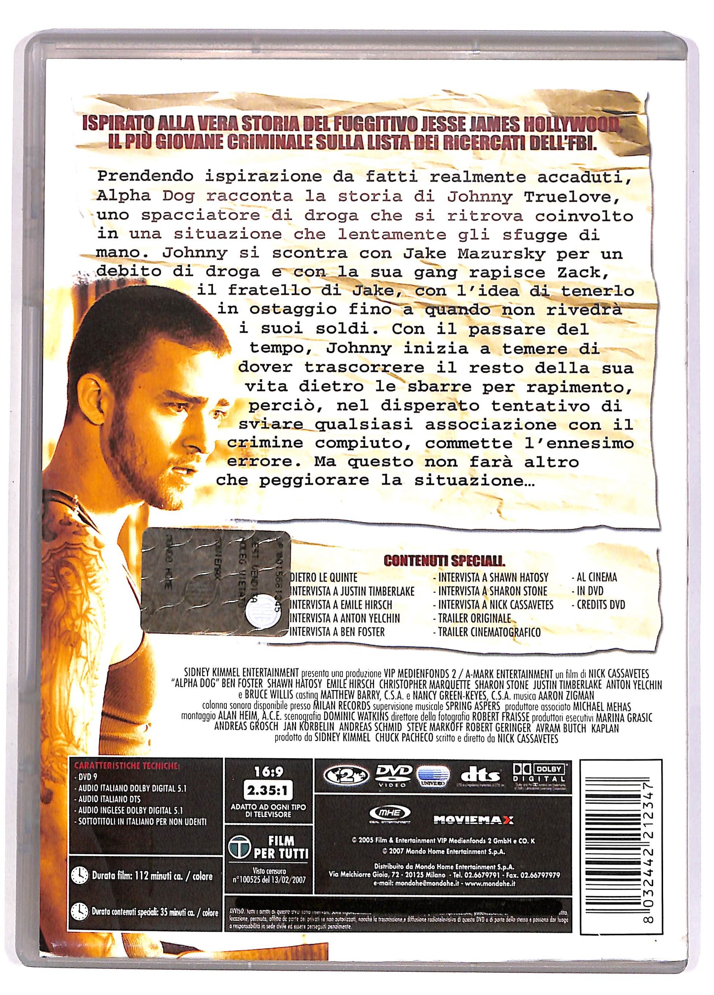 EBOND Alpha Dog NOLEGGIO DVD DB675636