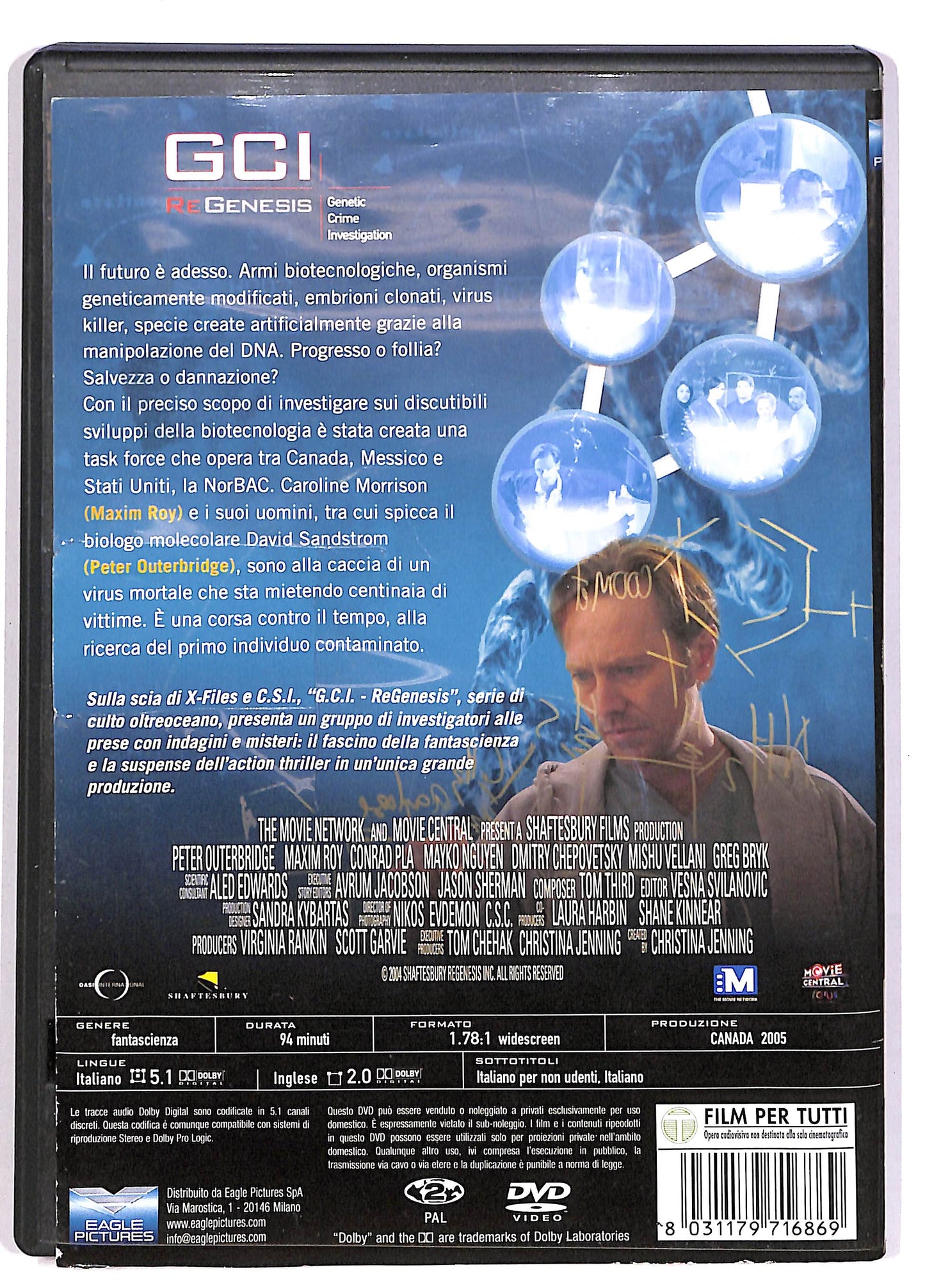 EBOND GCI Regenesis NOLEGGIO DVD DB675655