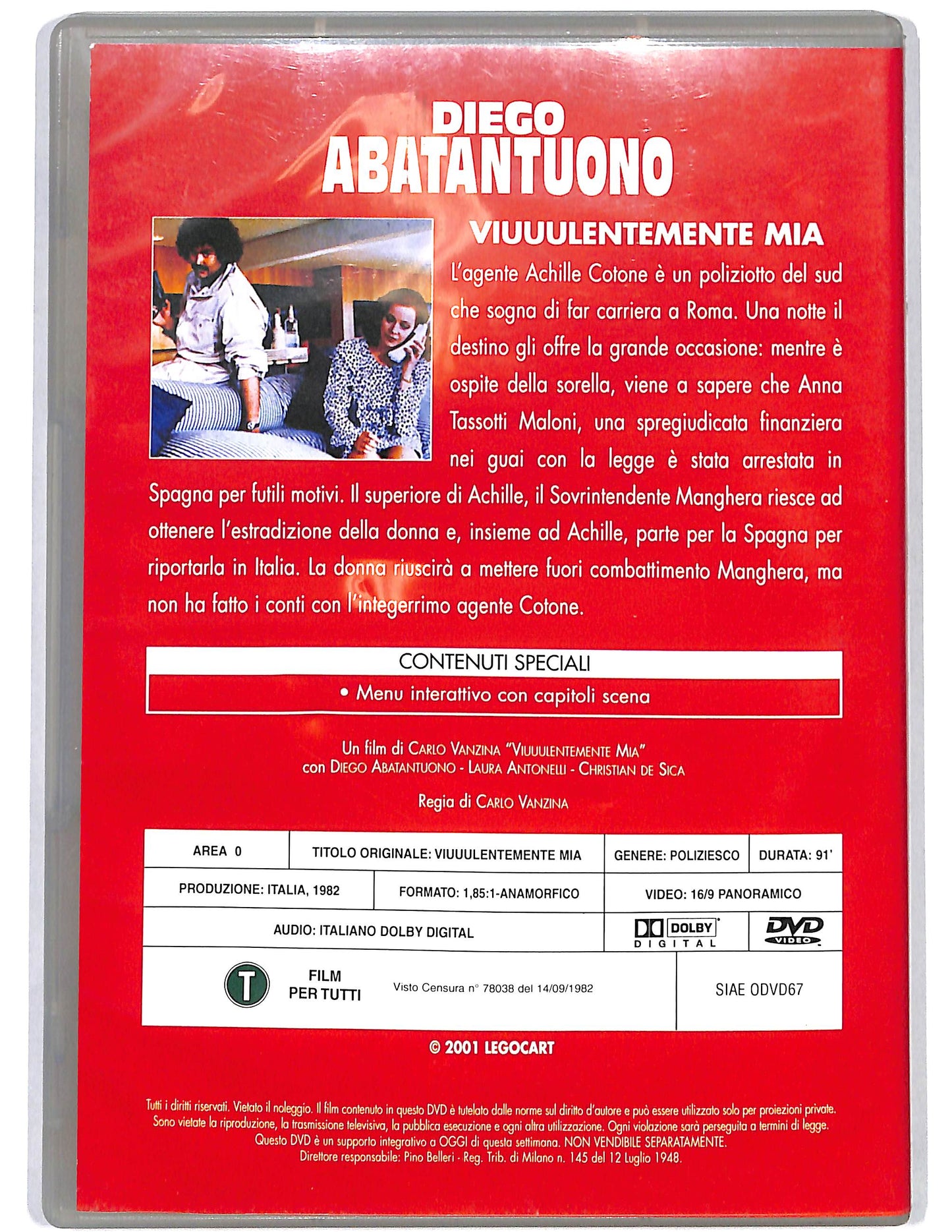 EBOND Viuuulentemente mia EDITORIALE DVD DB675824